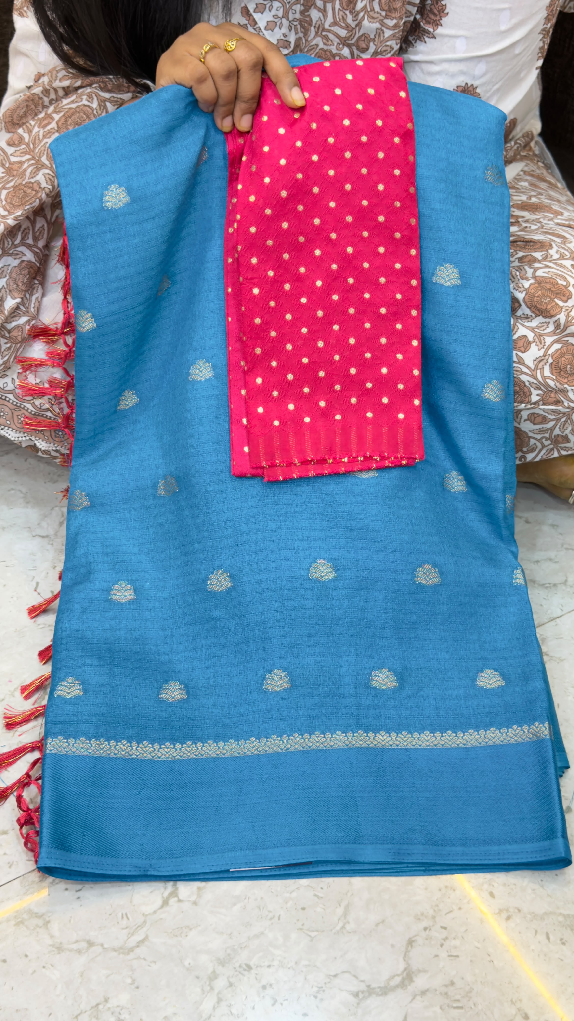 Tussar Banarasi Georgette saree