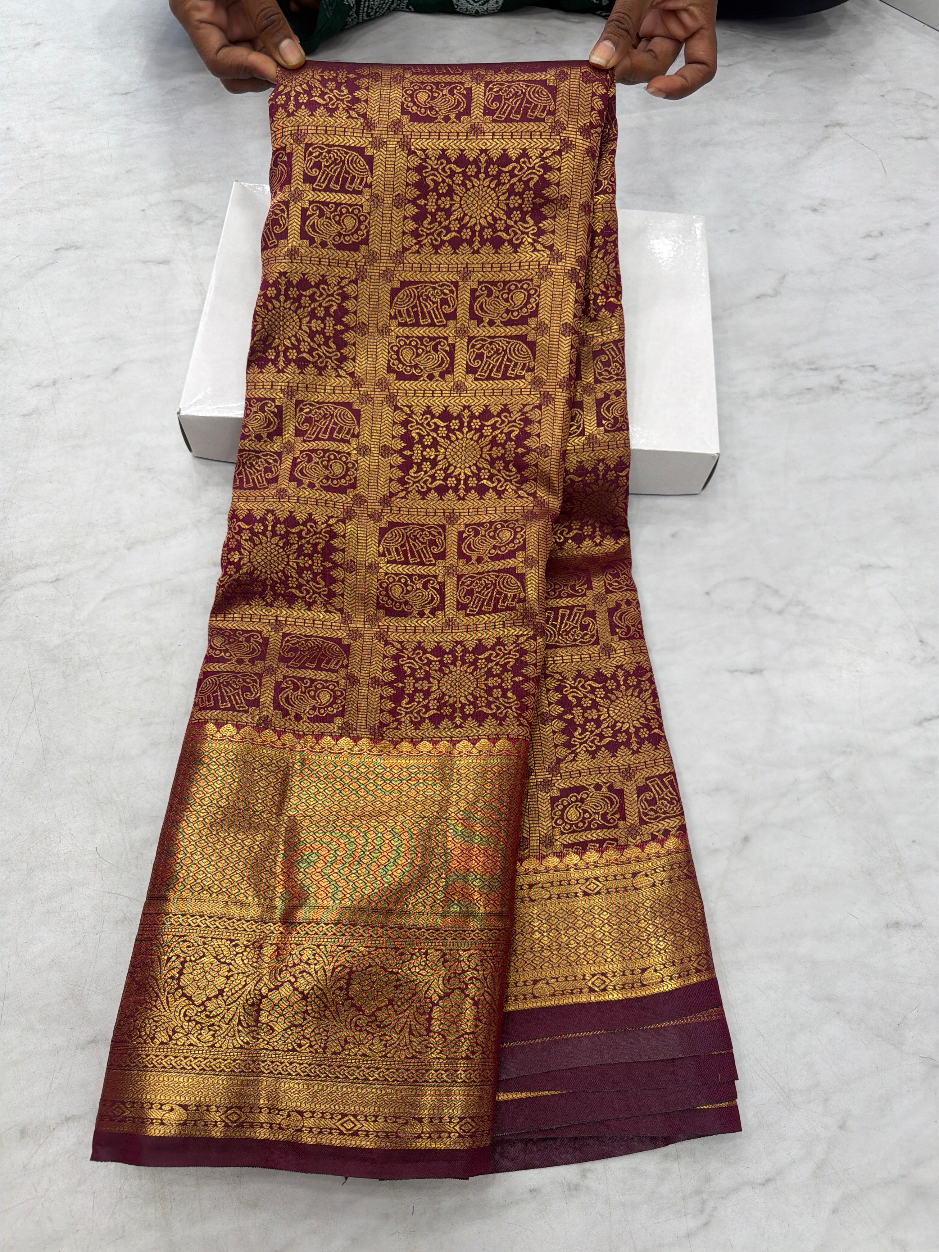 Semi Kanchi pattu sarees