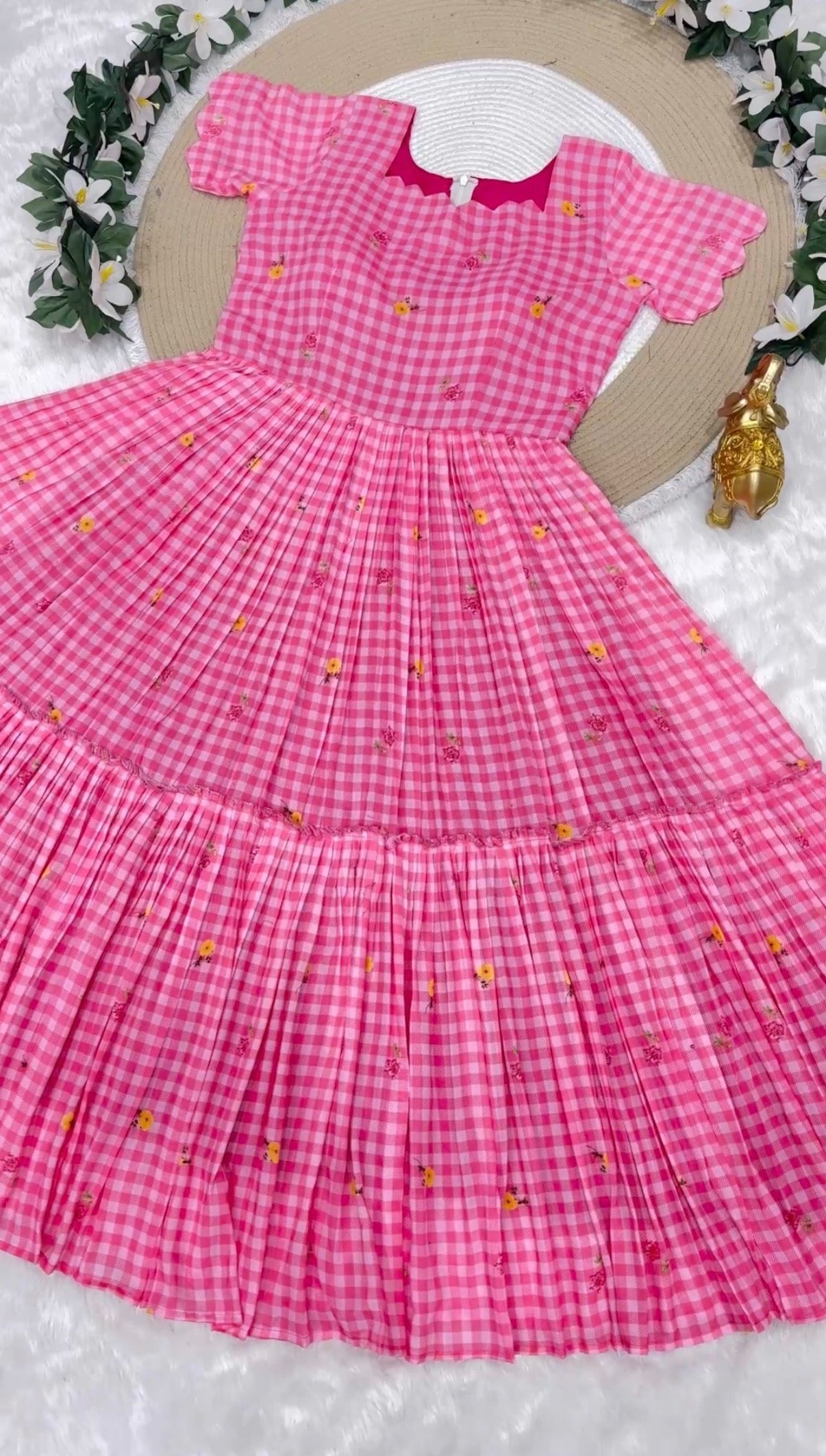 Mul-Chanderi frocks