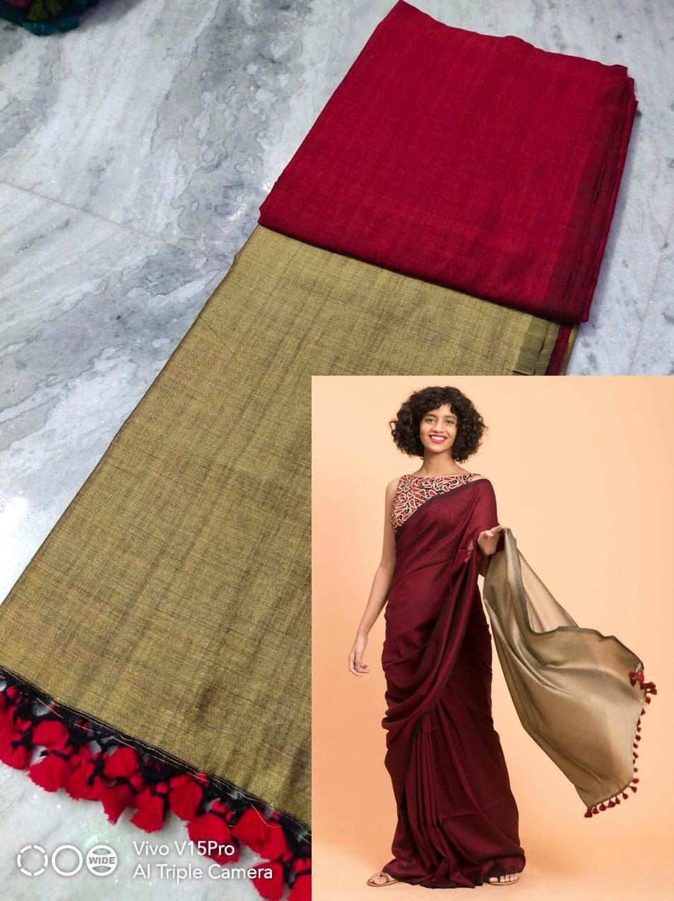 Khadhi cotton sarees
