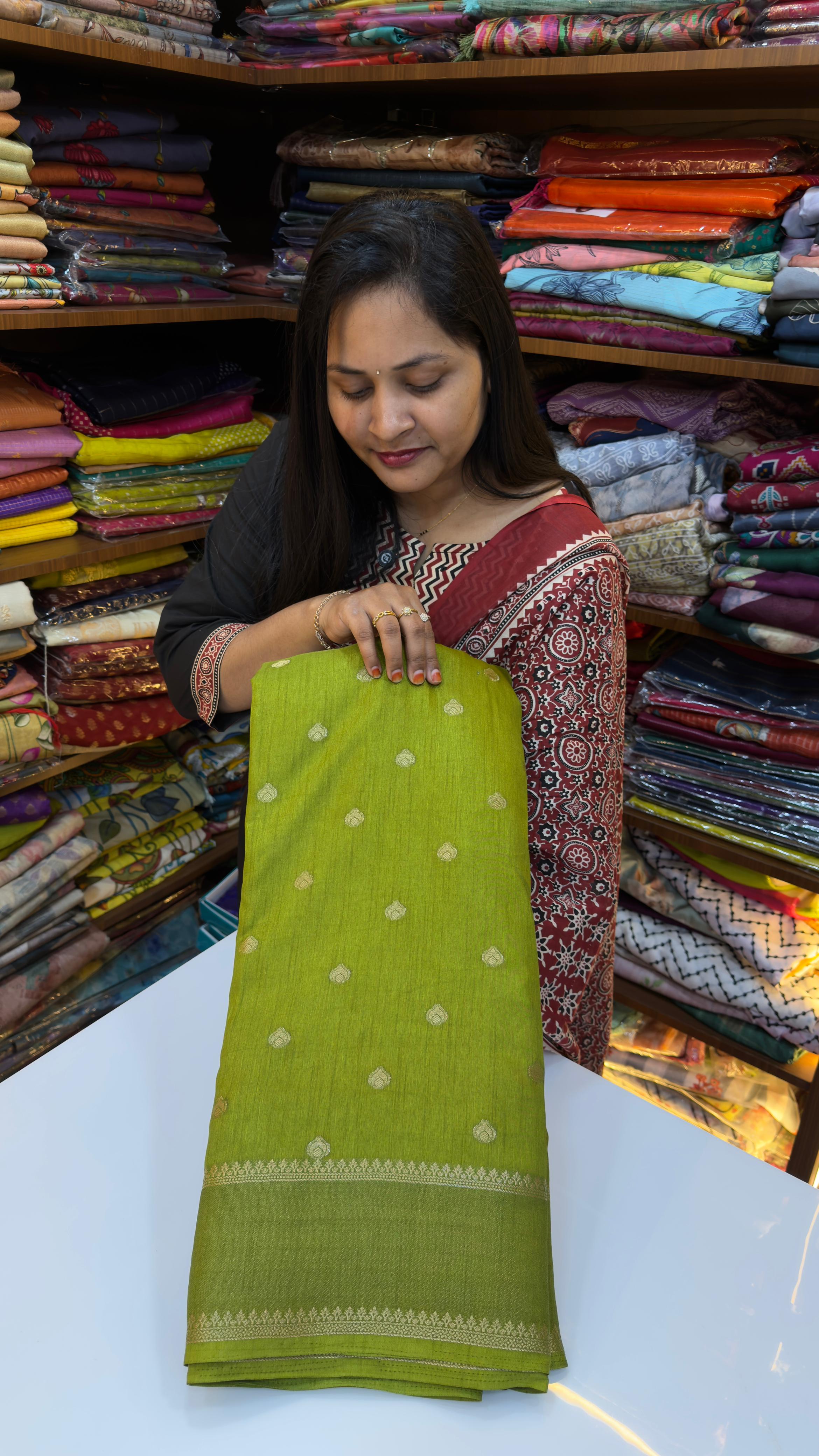 Tussar Banarasi Saree