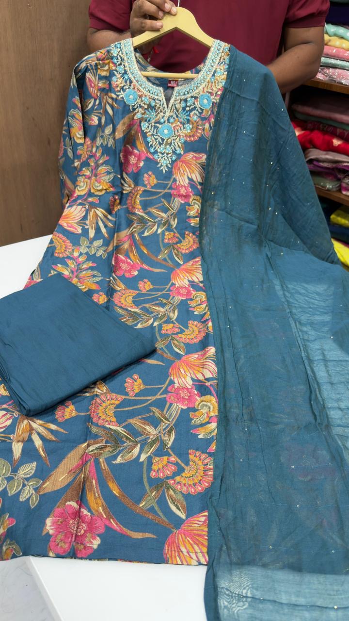 Vertical fabric 3 piece set