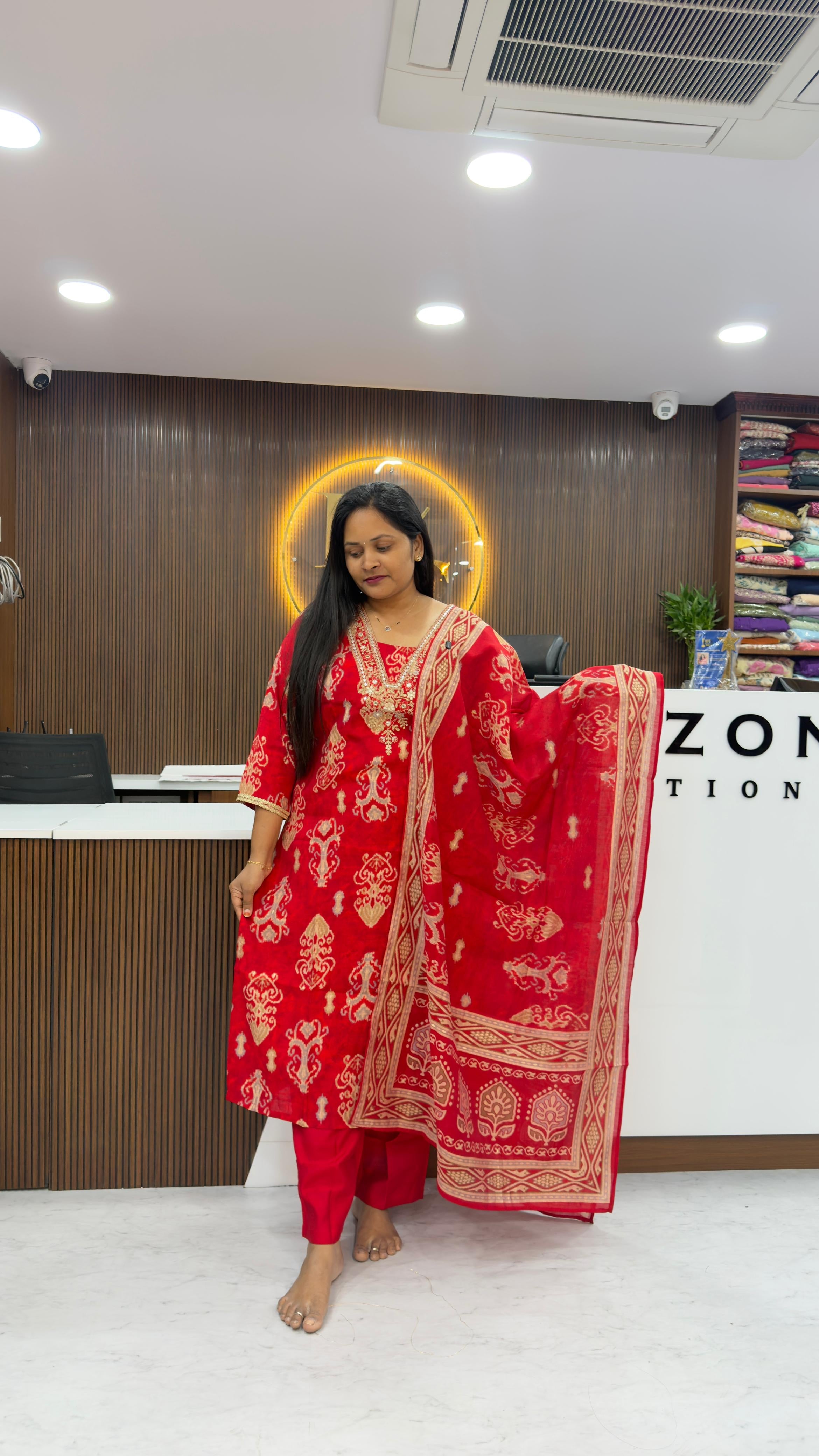 3 piece party wear sets