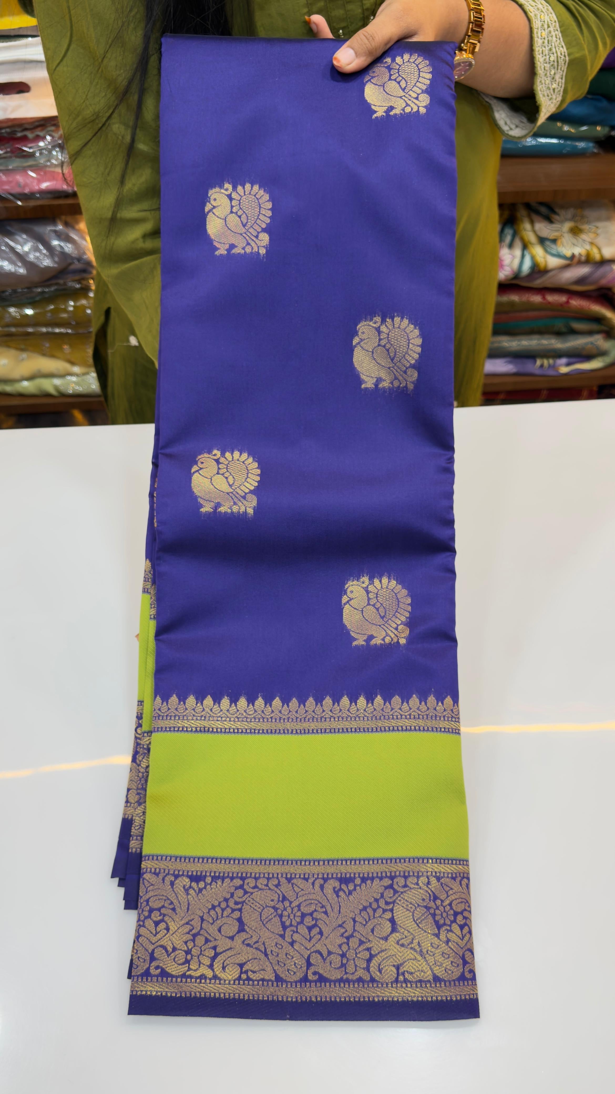 Vintage style soft pattu sarees