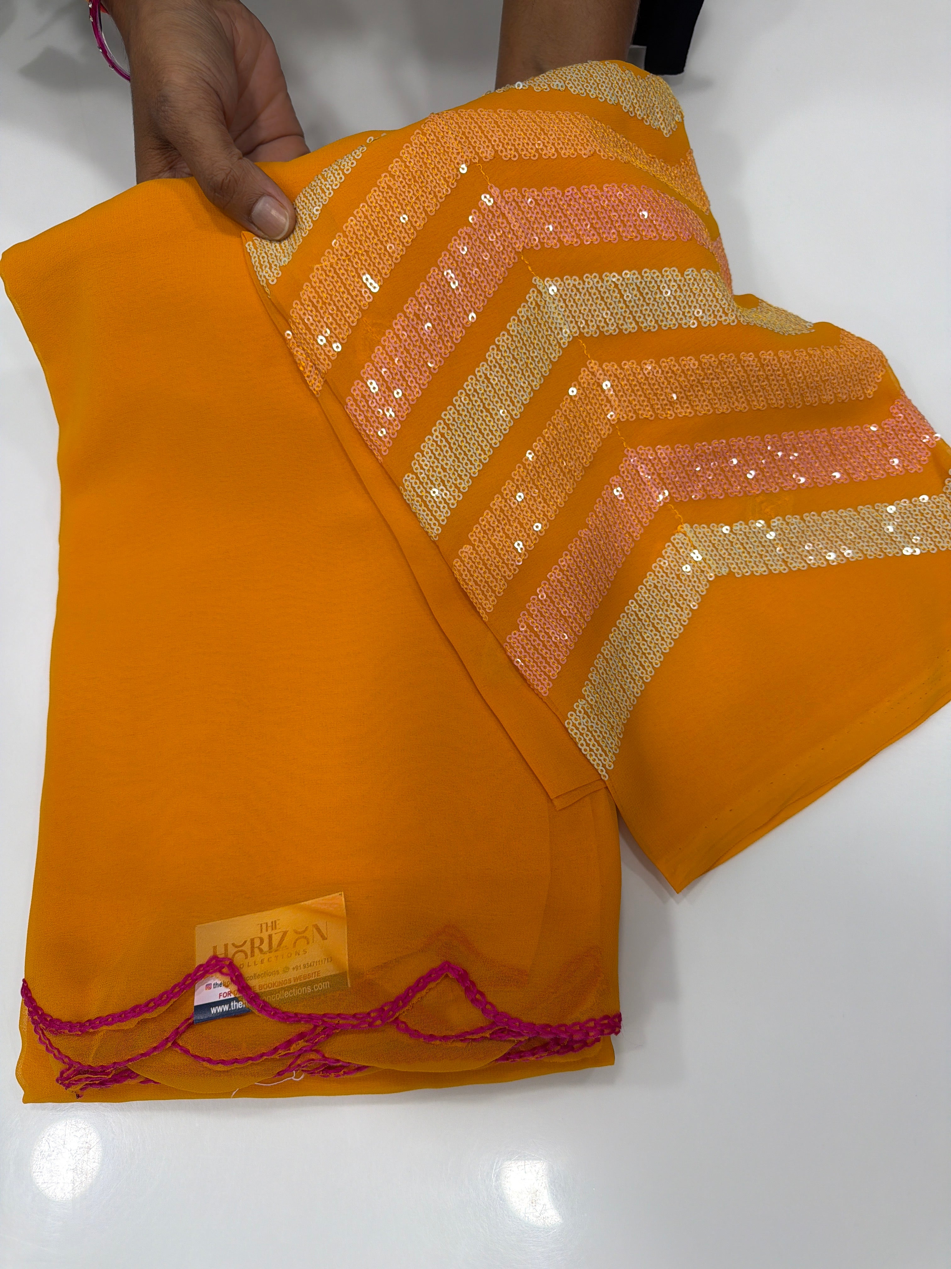 Party wear Georgette saree