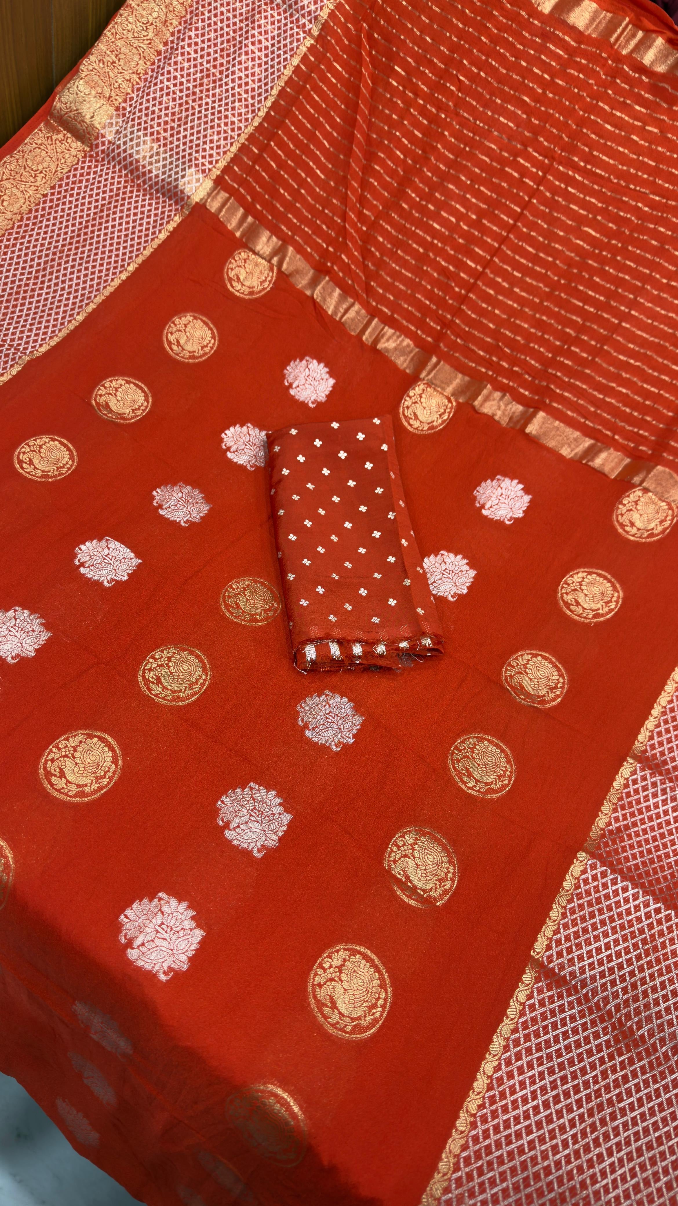 Banarasi Georgette Saree
