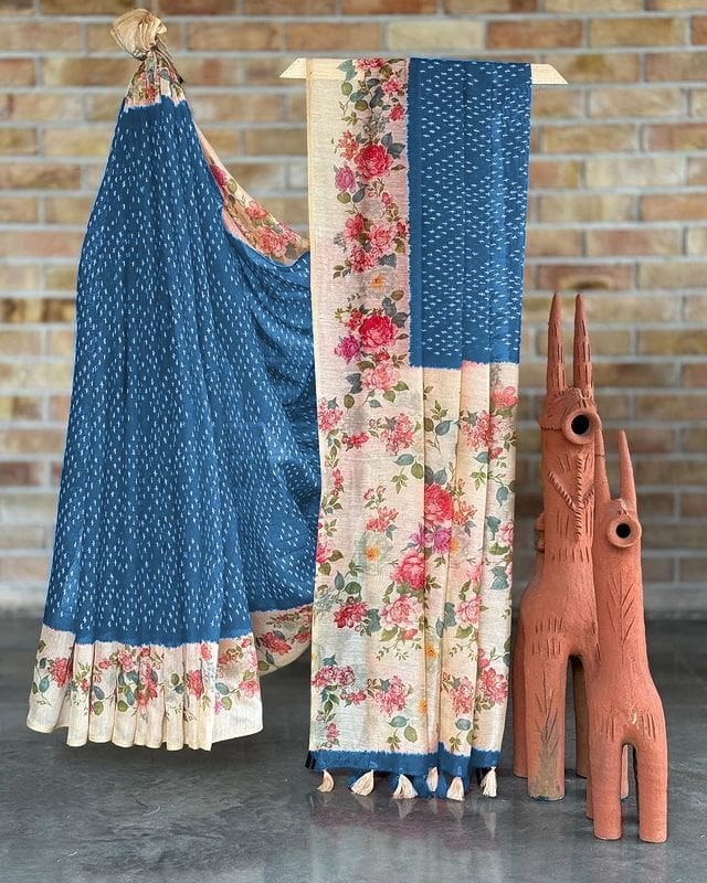 Bandini designer Tussar saree
