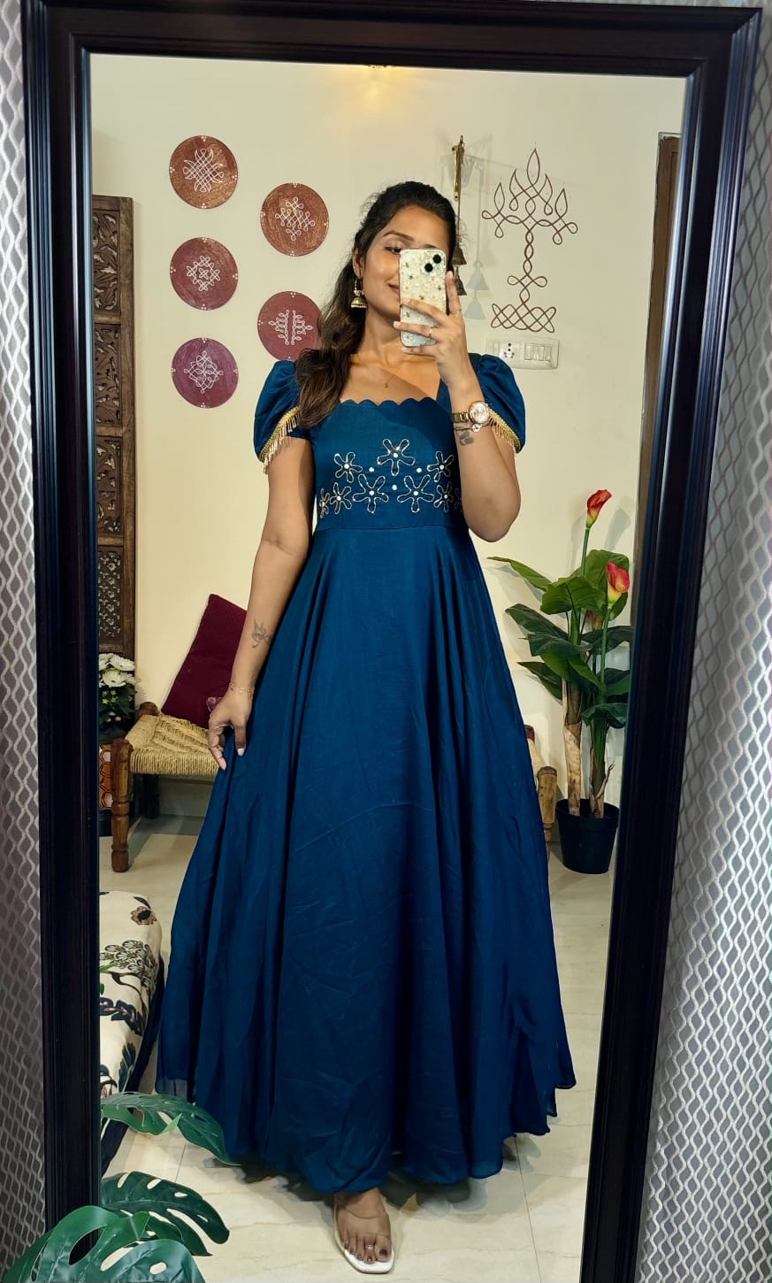 Party wear frock(NON-STORE)