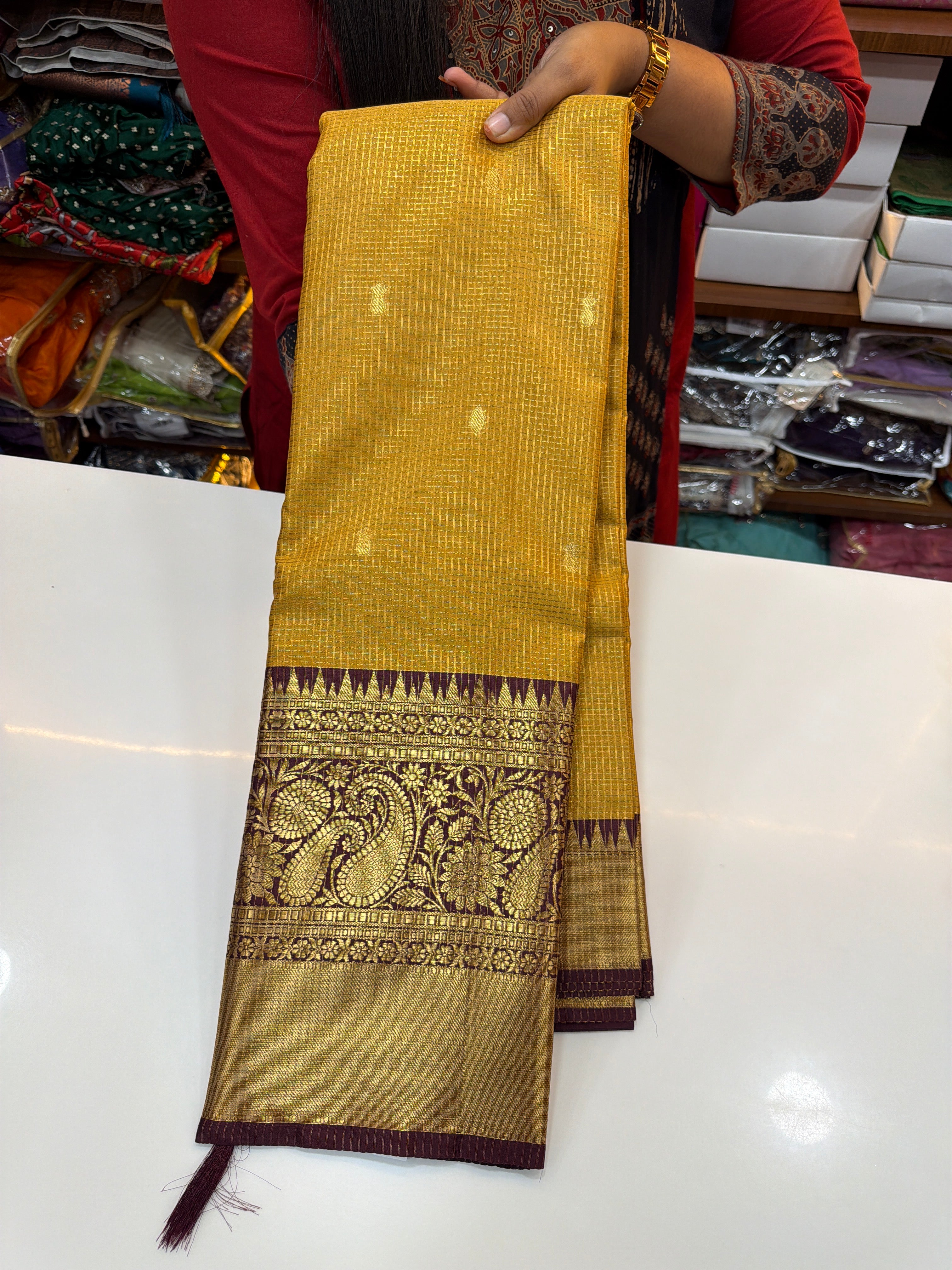 Vintage Big Border Chexs