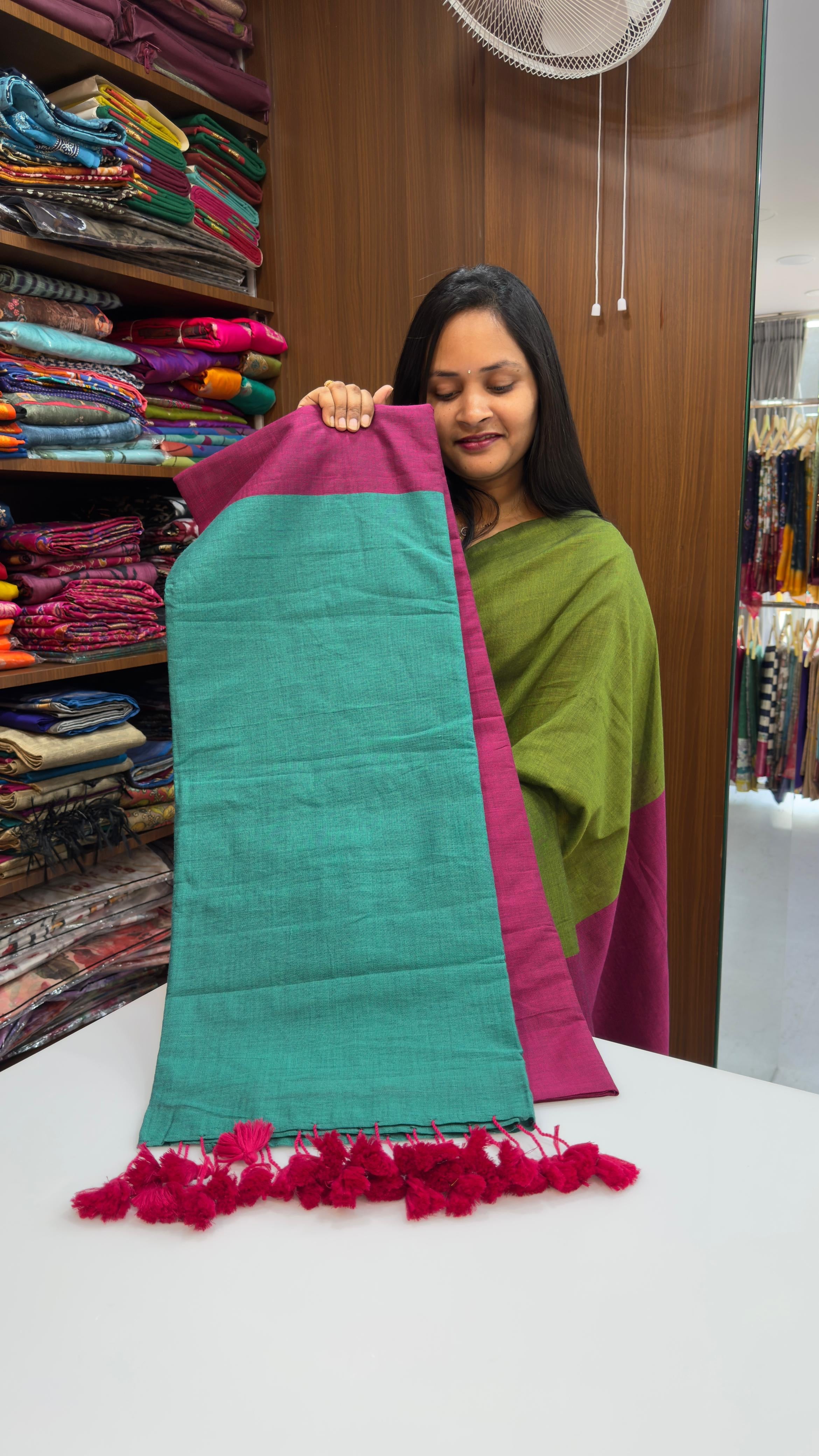 Pure Khadi cotton saree