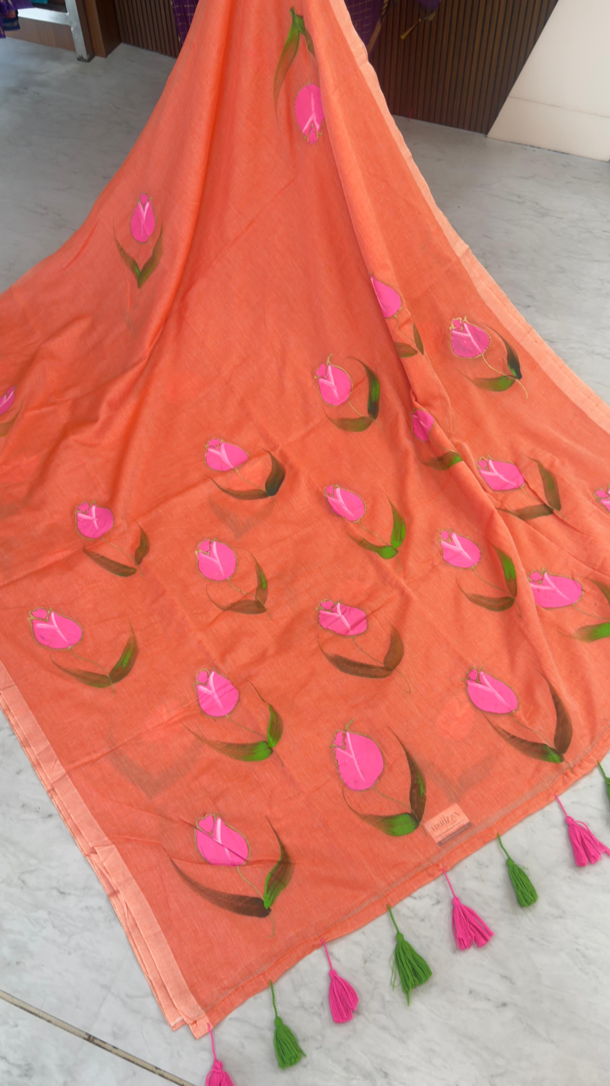 Mul cotton sarees(No blouse)