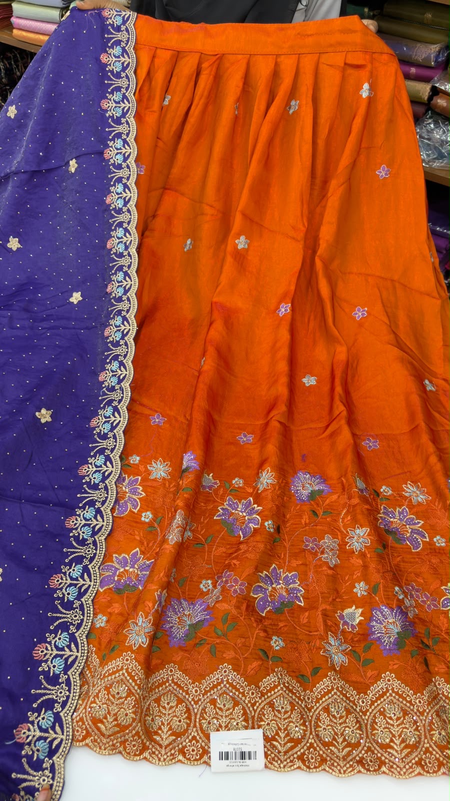 Space silk designer Lehenga