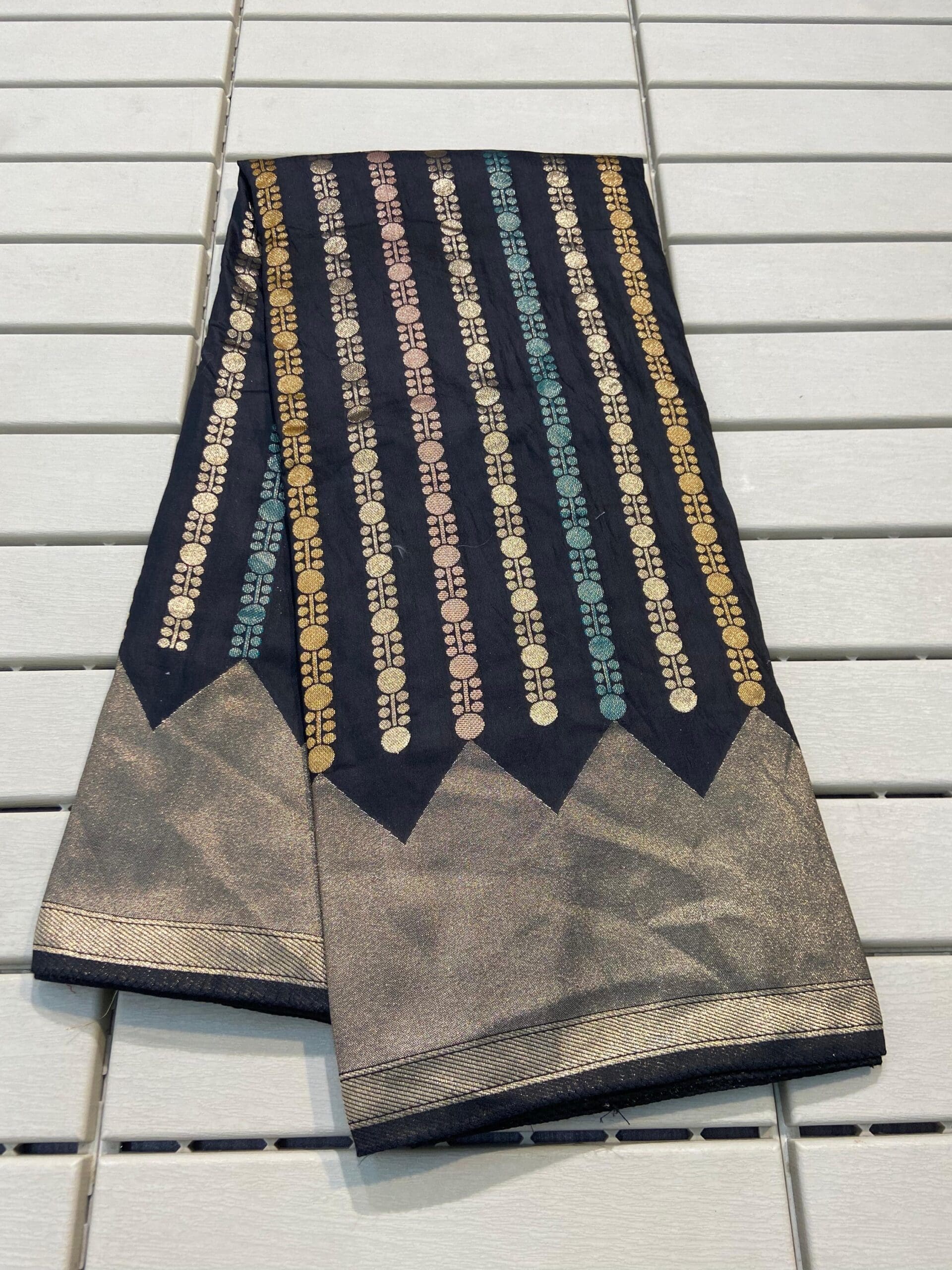 Russian Silk Meena Weaving