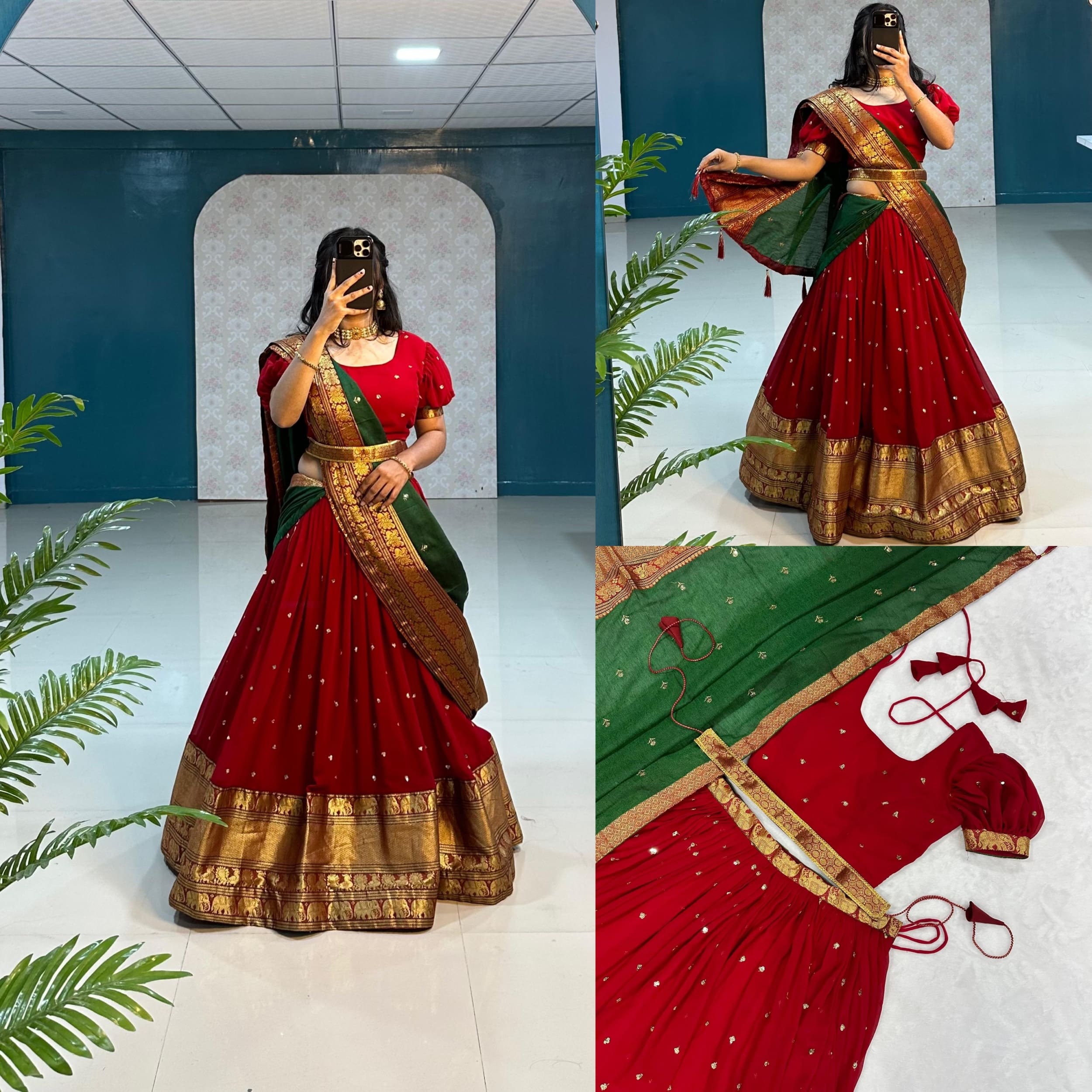 Ready to wear Georgette lehenga