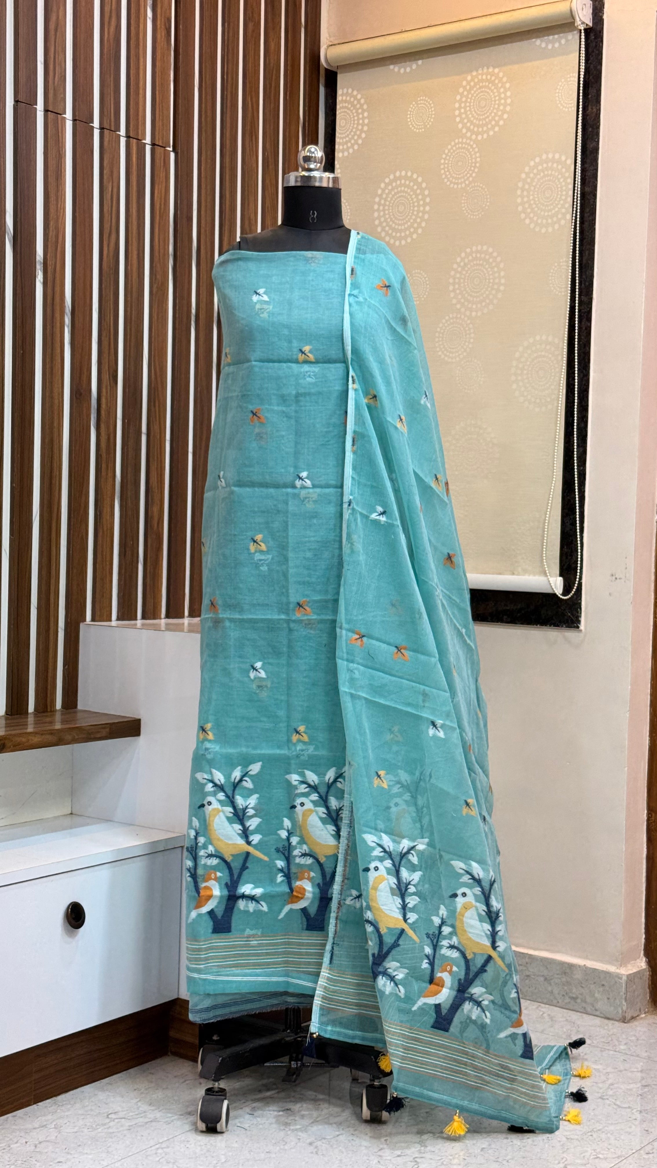 Jamdhani dress materials