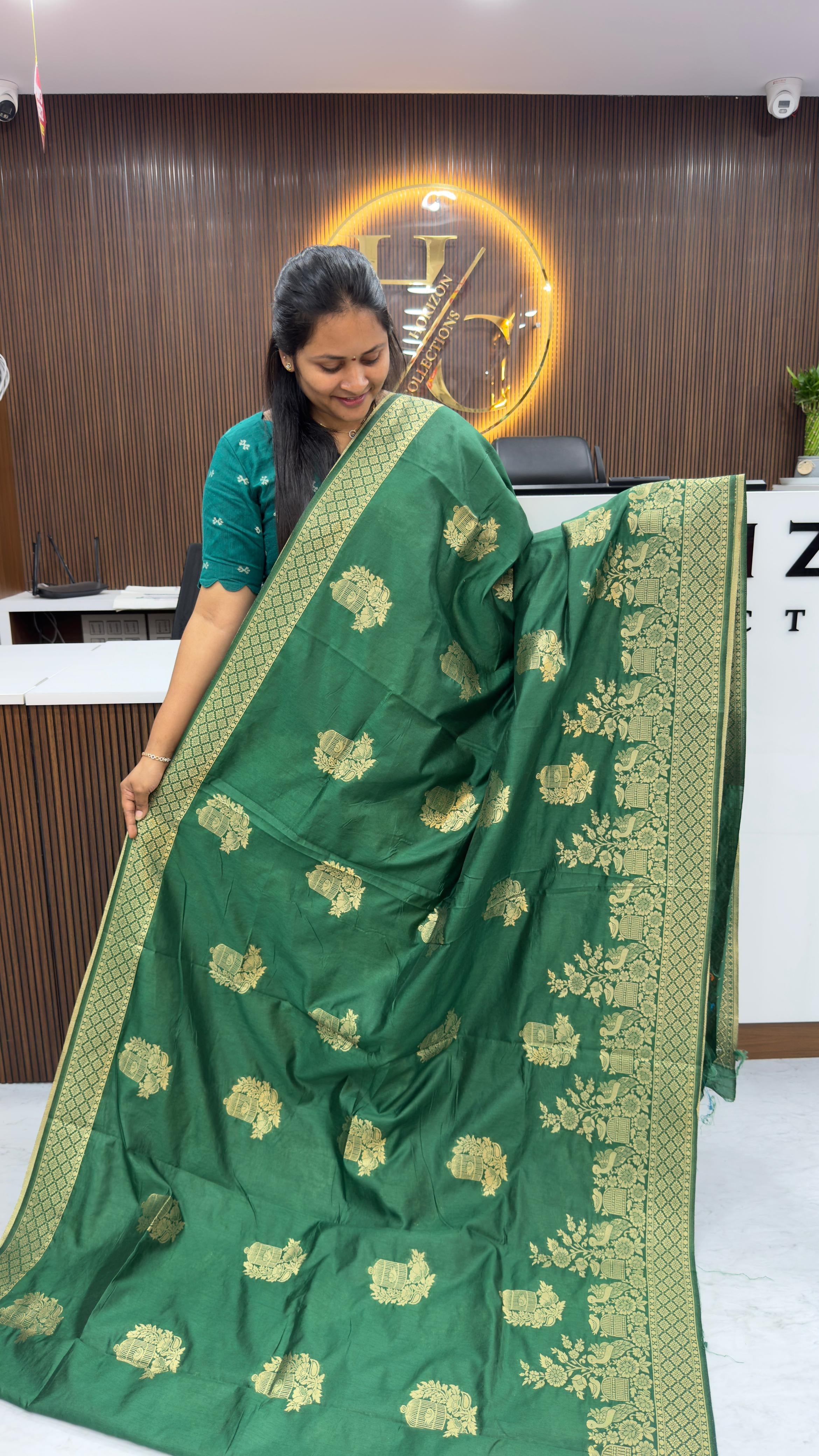 Banarasi tussar silk saree