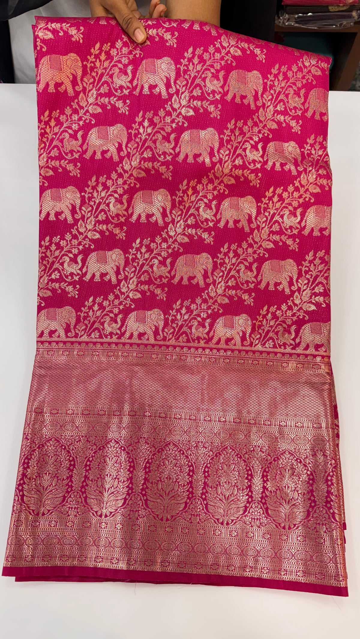 Bridal Meenakari sarees