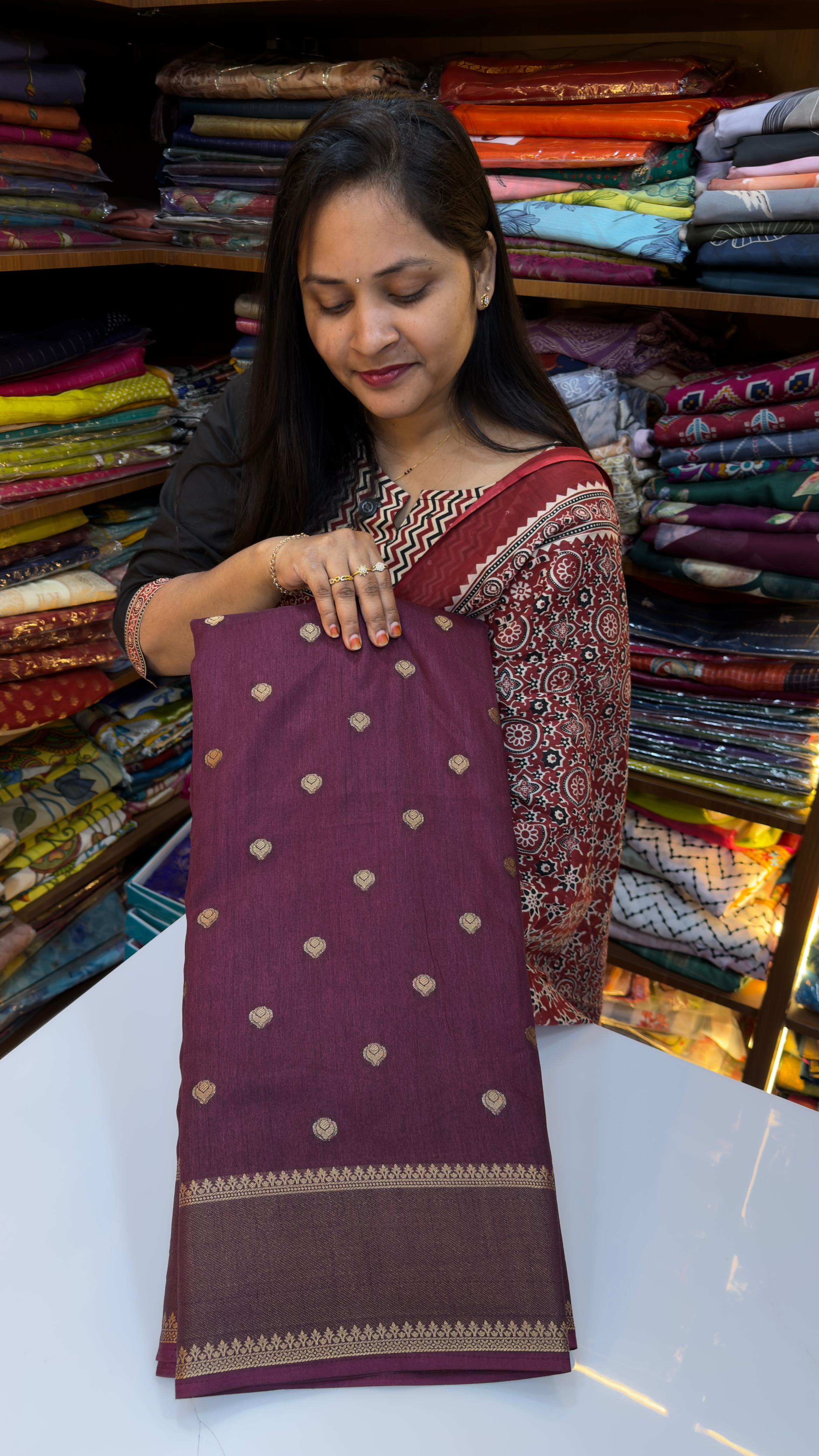 Tussar Banarasi Saree