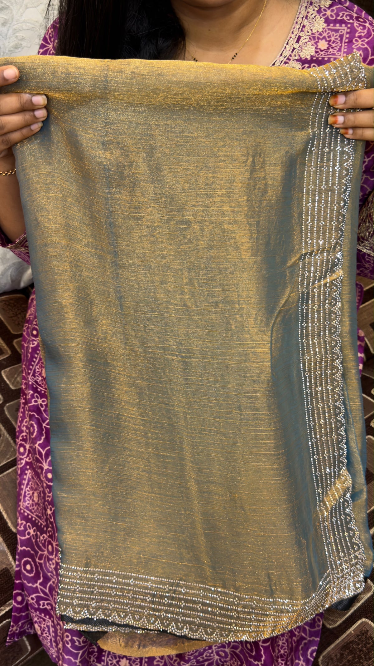 Fendy silk party wear sarees