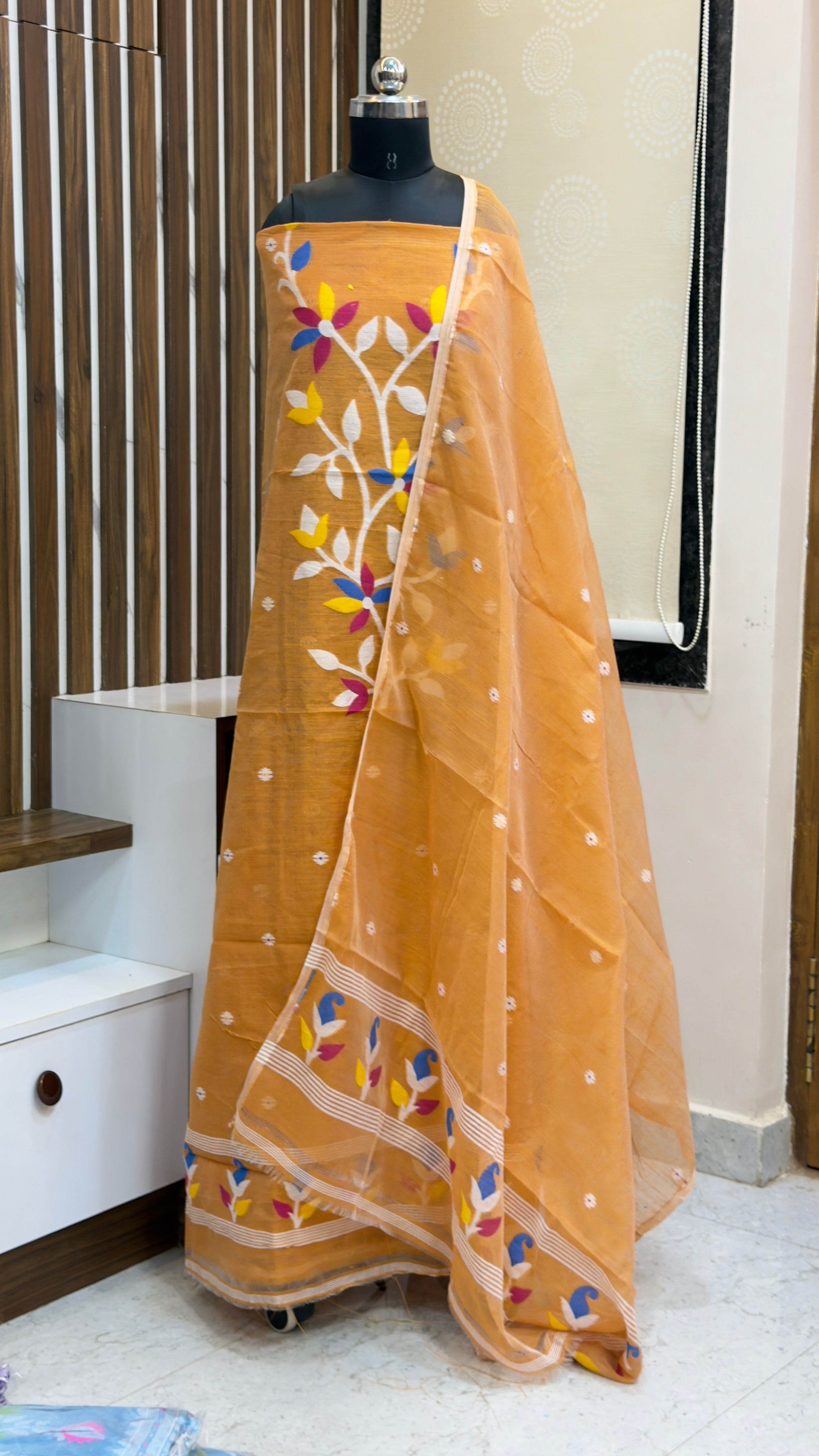 Pre Booking Orders accepted 10 days dispatch time !!! Jamdhani dress materials