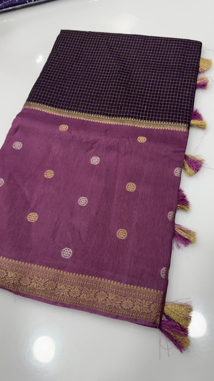 Russian crepe sarees