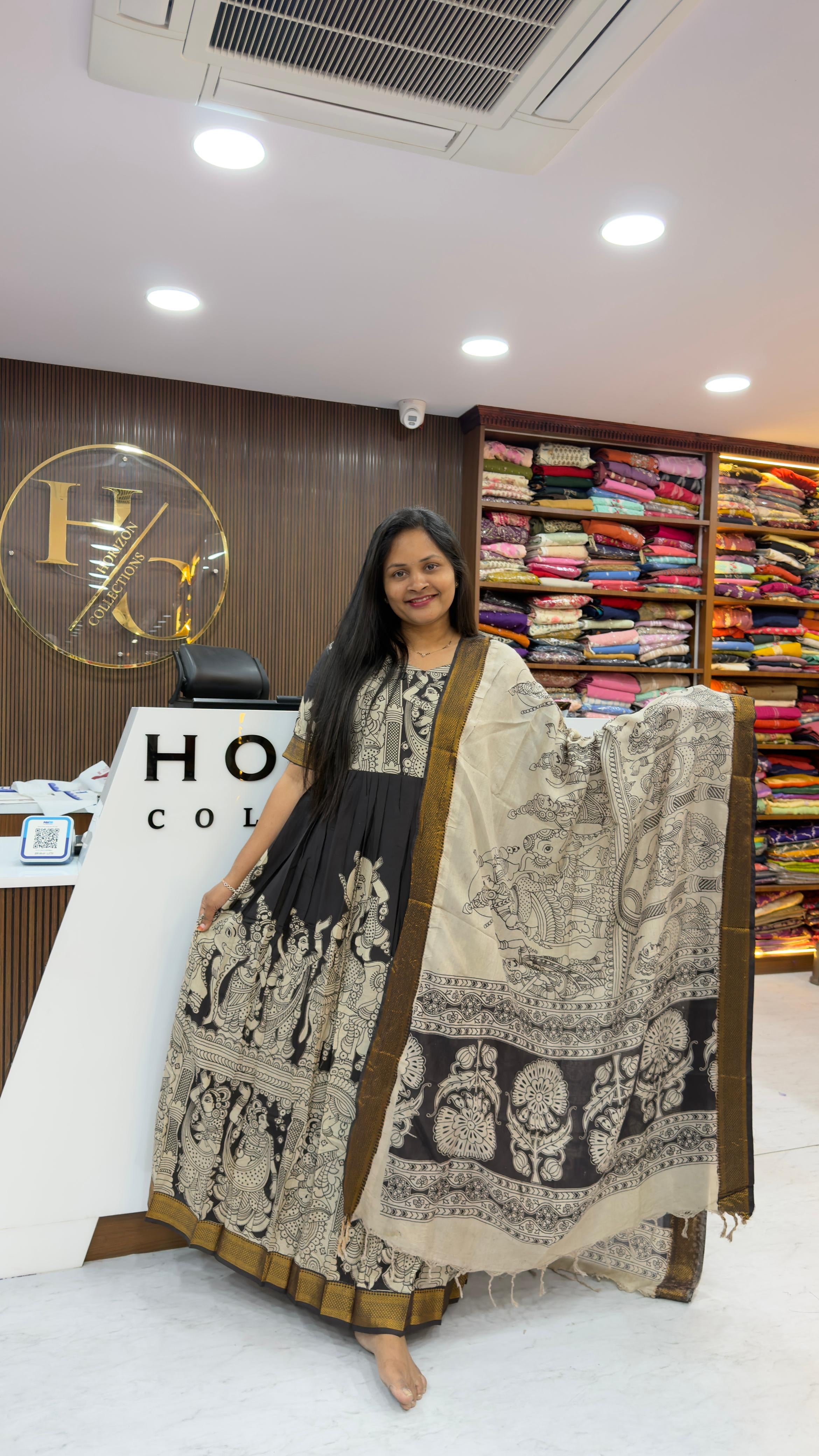 Kalamkari duppata