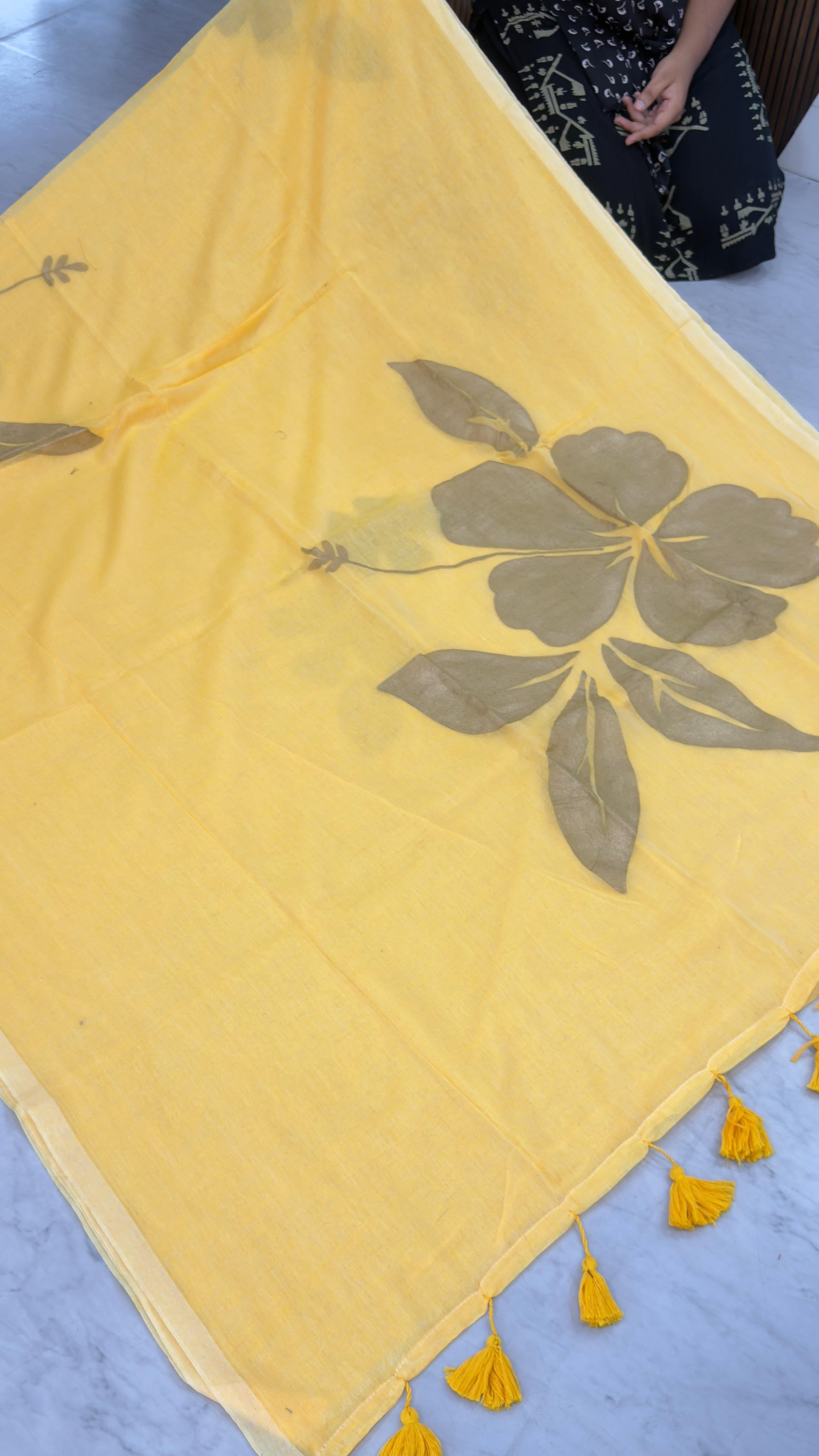 Mul cotton sarees(No blouse)
