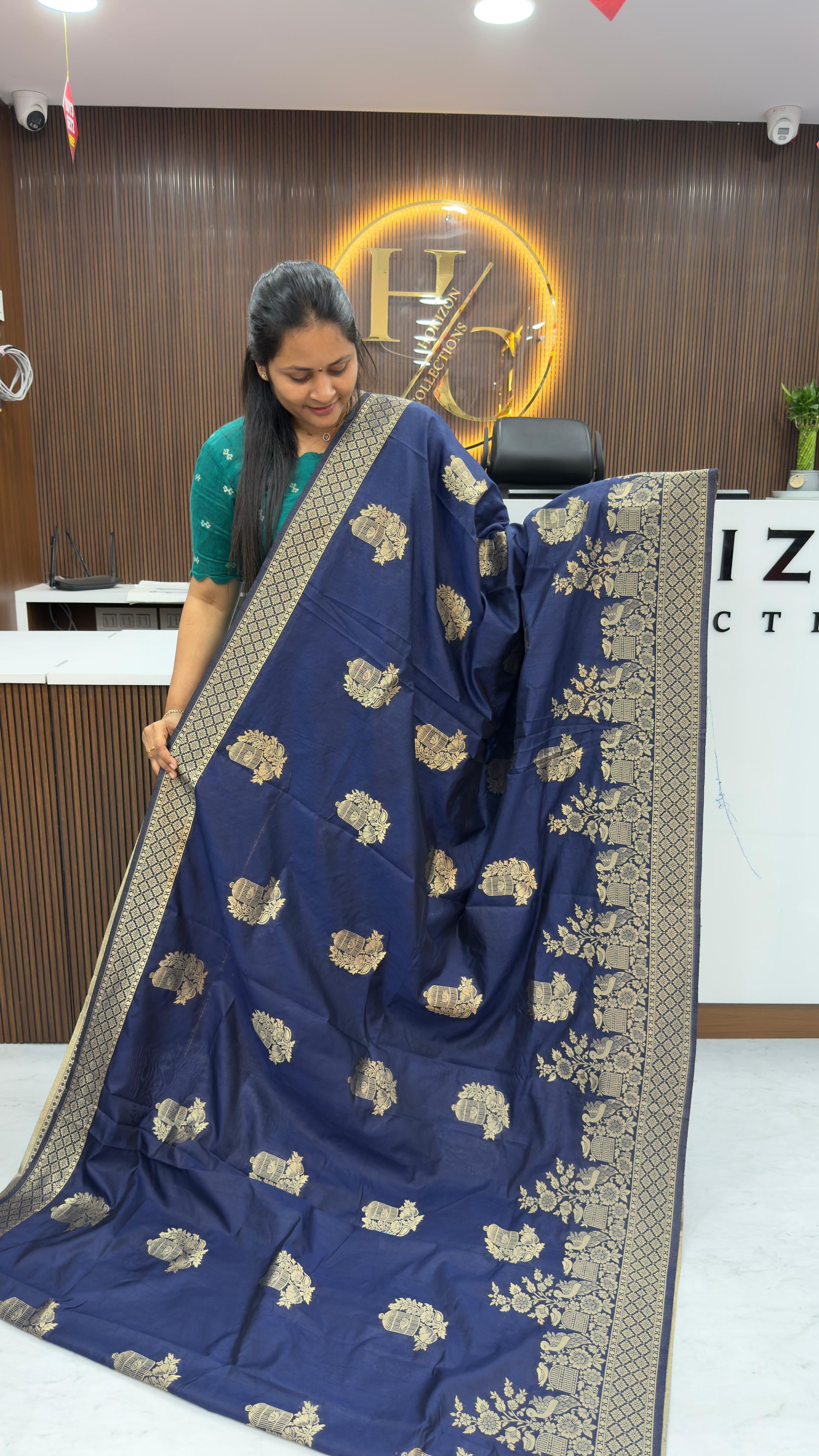 Banarasi tussar silk saree