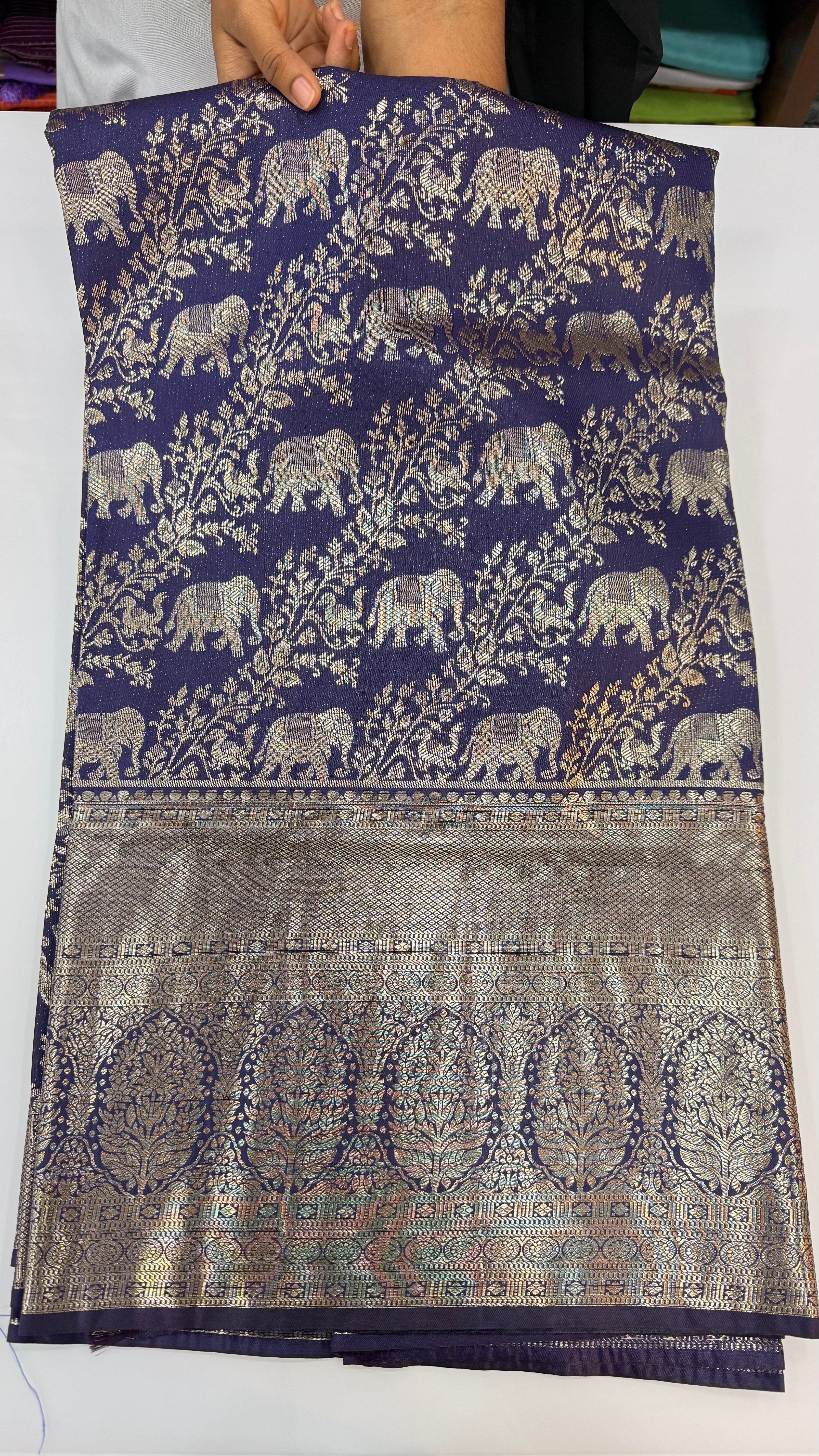 Bridal Meenakari sarees