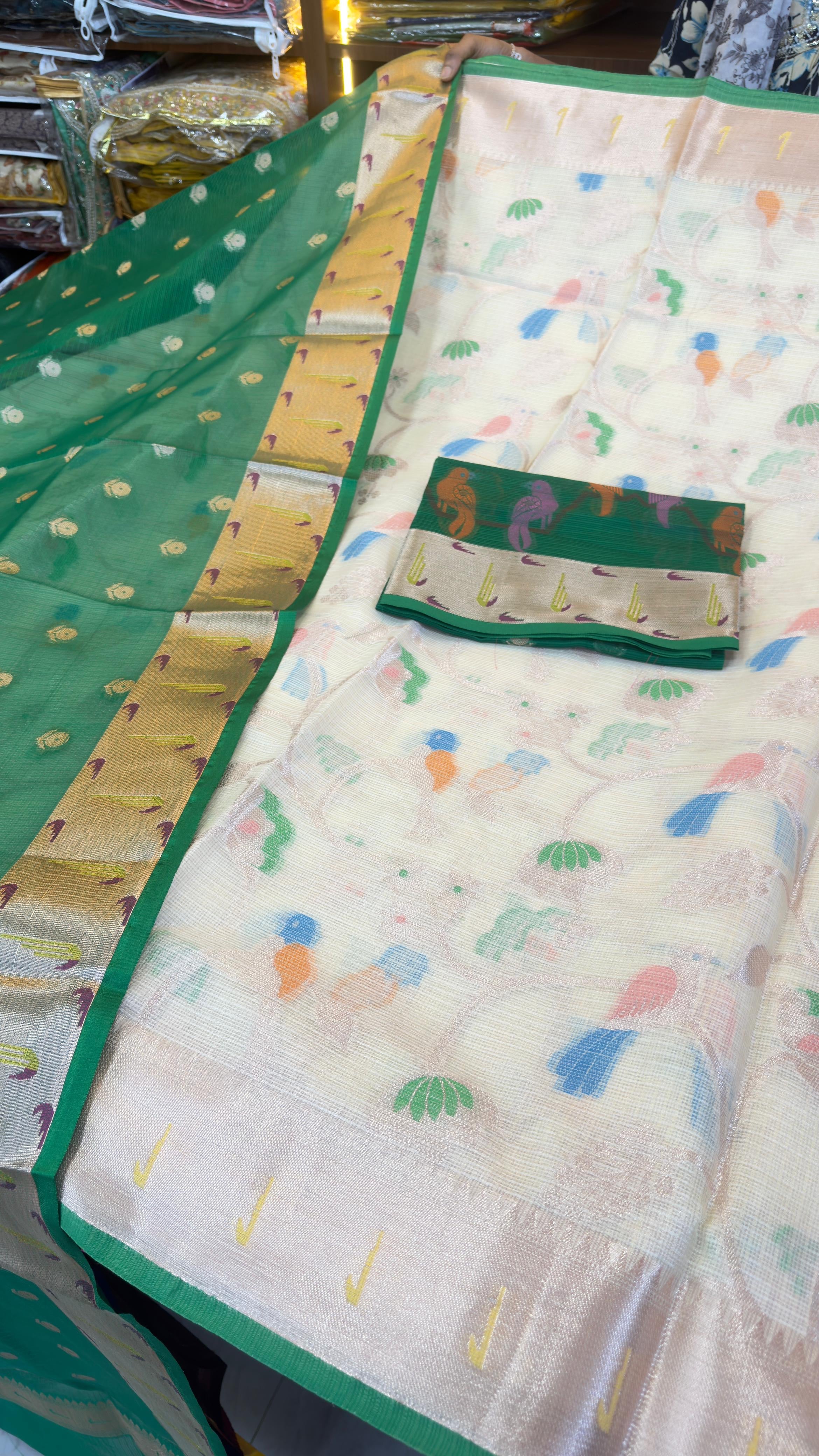 Zari Kota lehengas