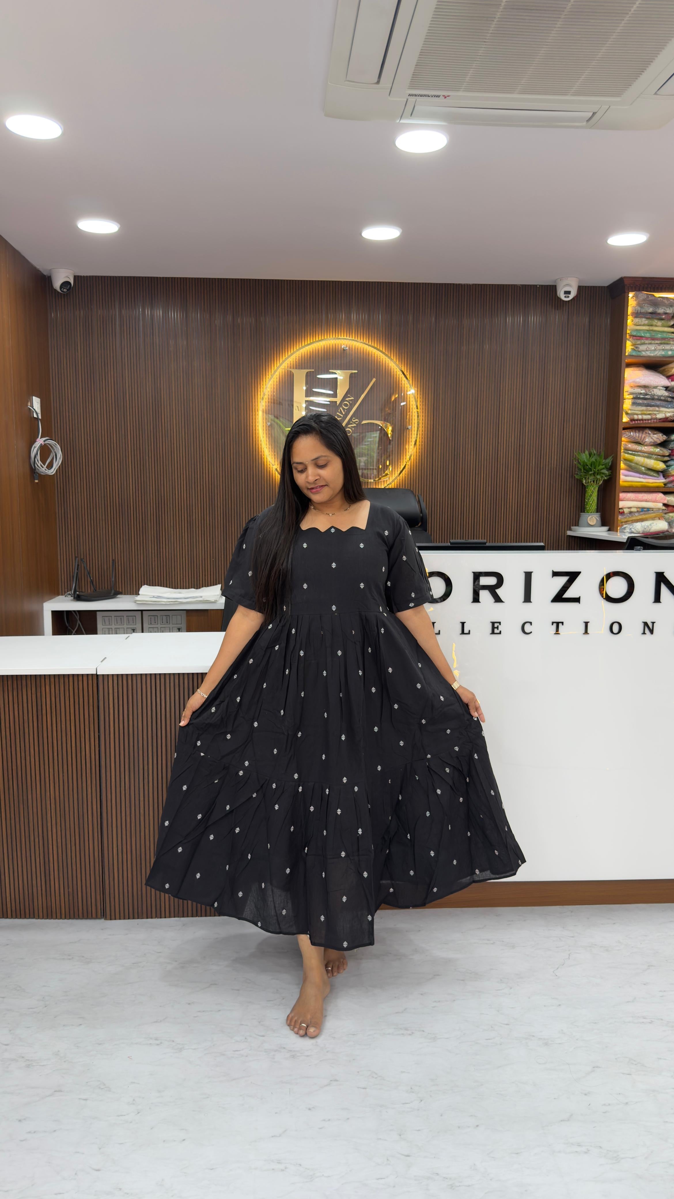 Pure cotton frocks with cotton lining