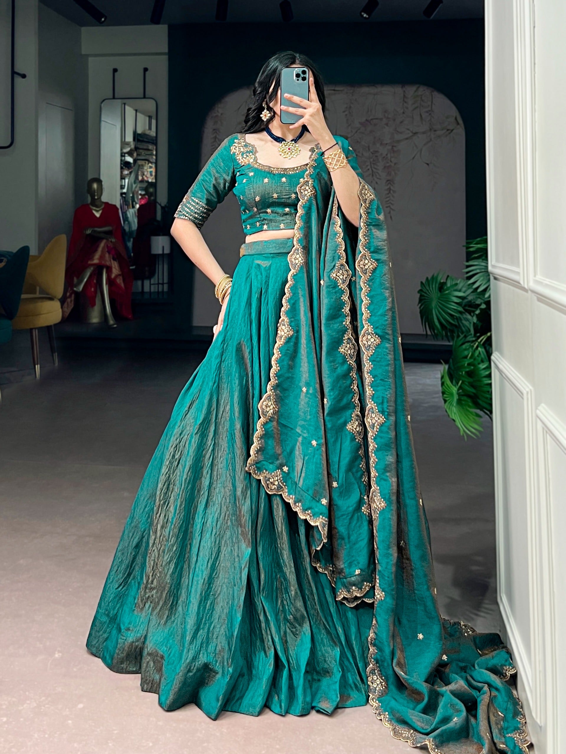 Party wear lehenga