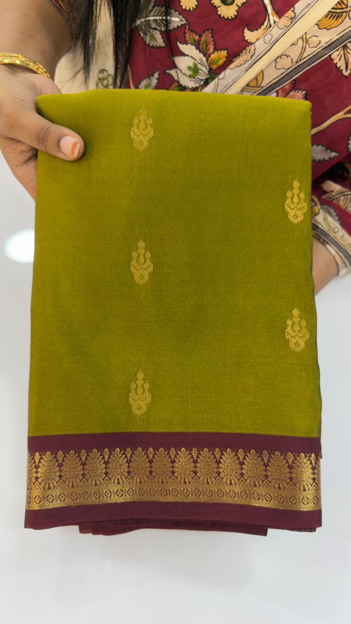 Uppada Pattu sarees with Kanchi border