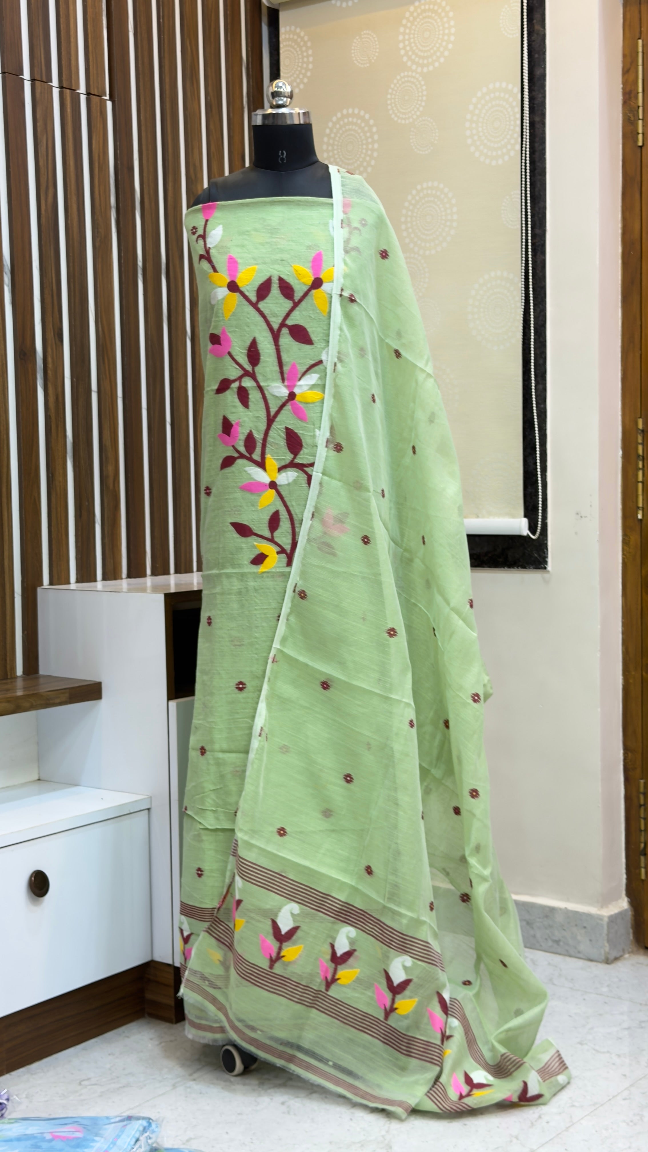 Pre Booking Orders accepted 10 days dispatch time !!! Jamdhani dress materials