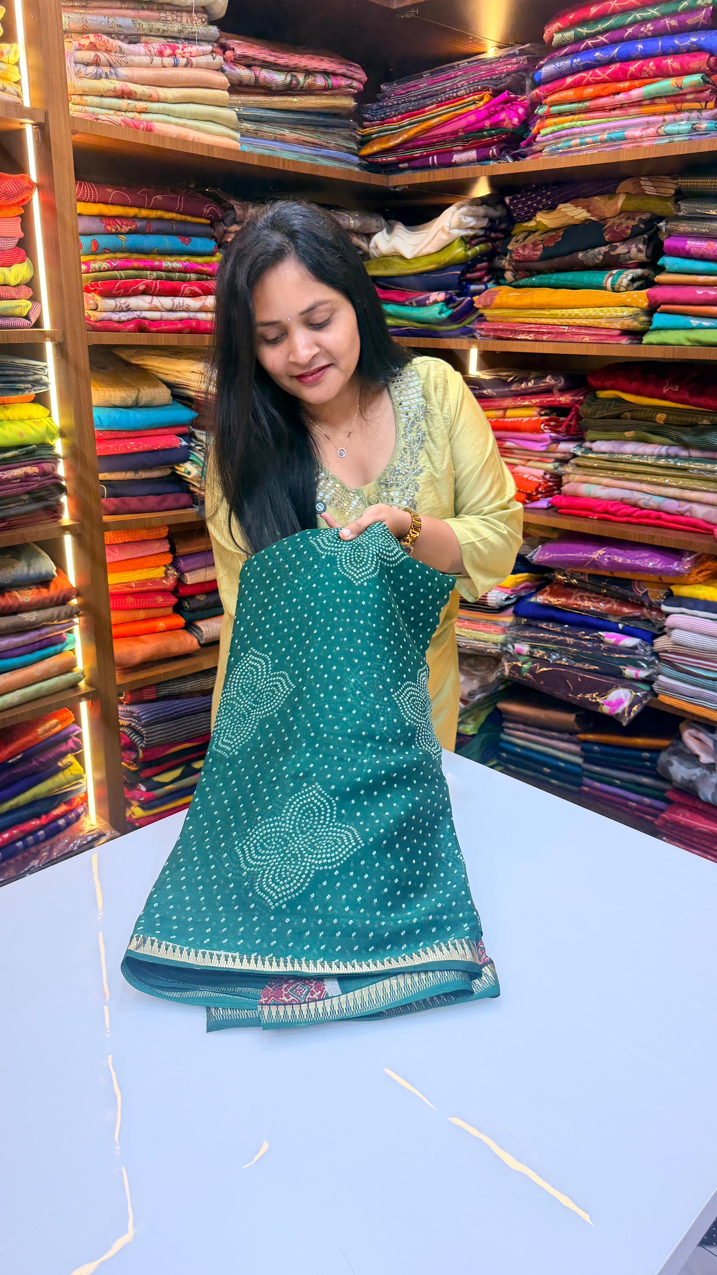 Light weight chiffon sarees