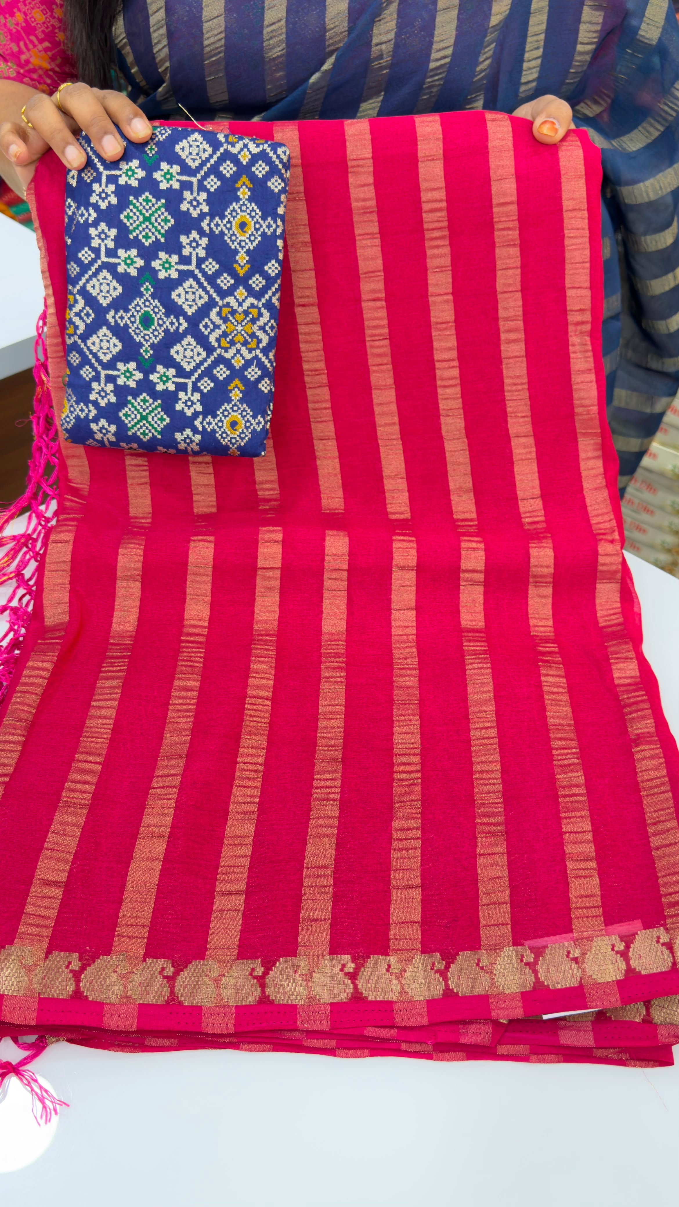 Banarasi chiffon sarees