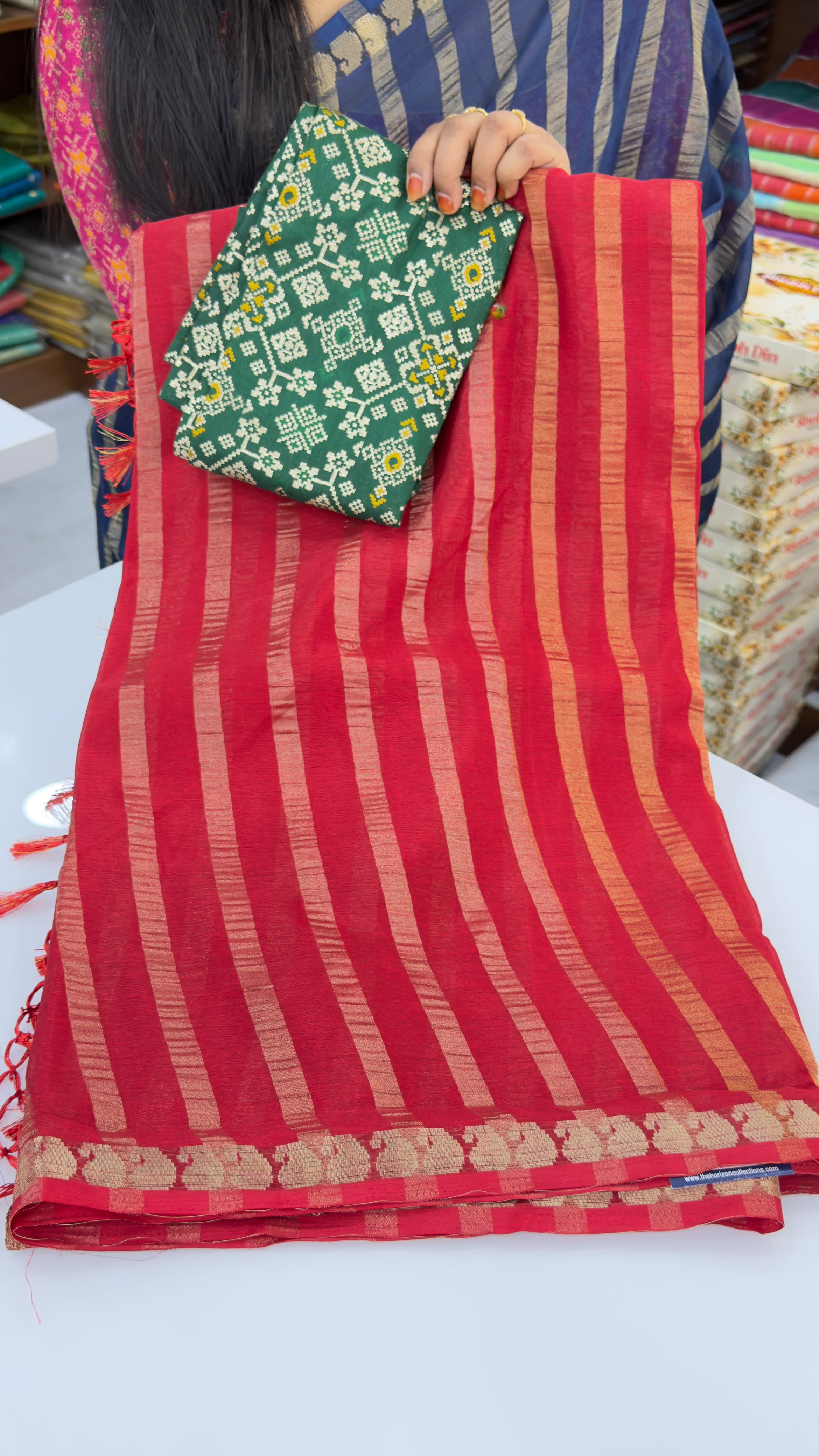 Banarasi chiffon sarees