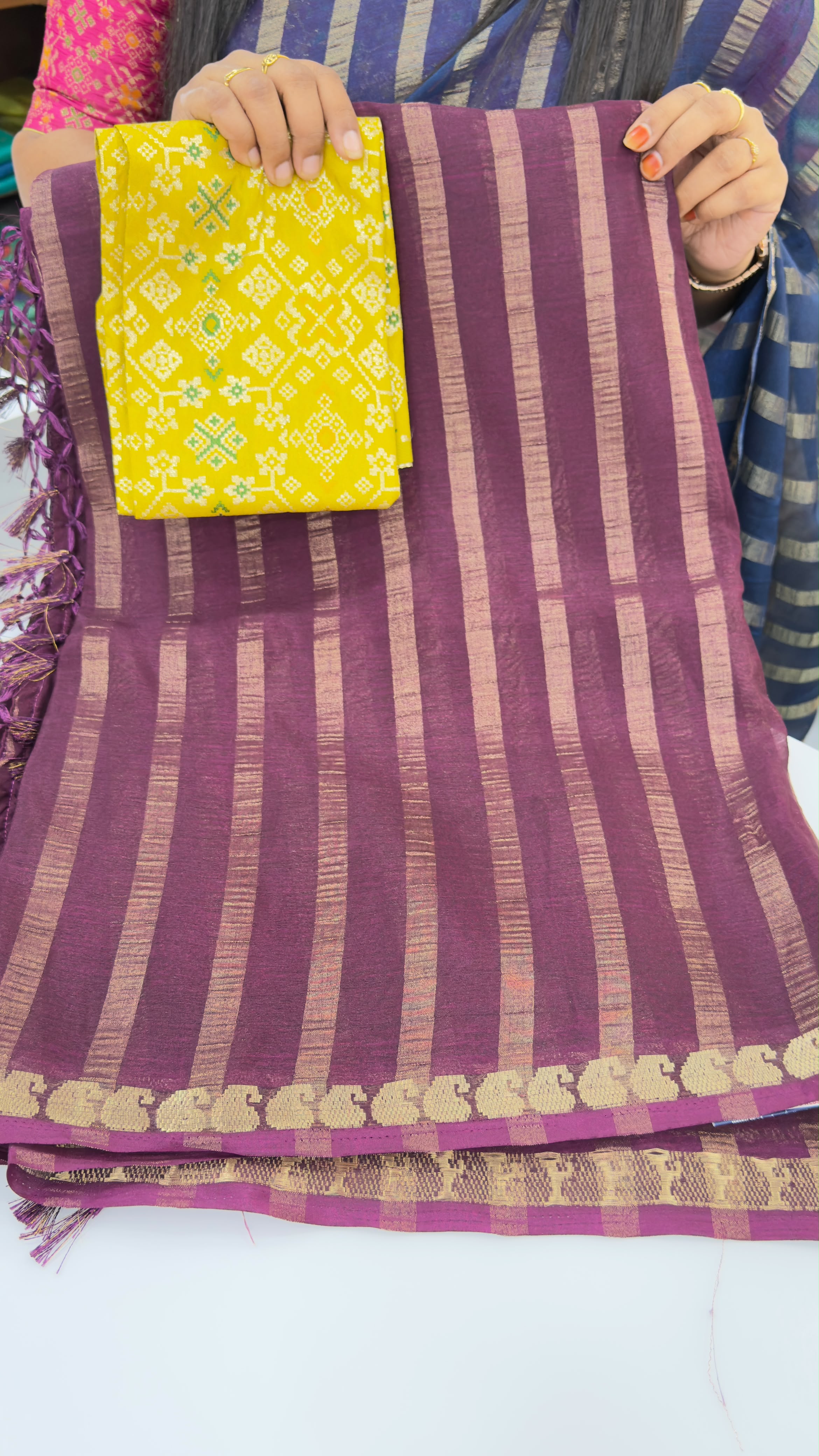 Banarasi chiffon sarees