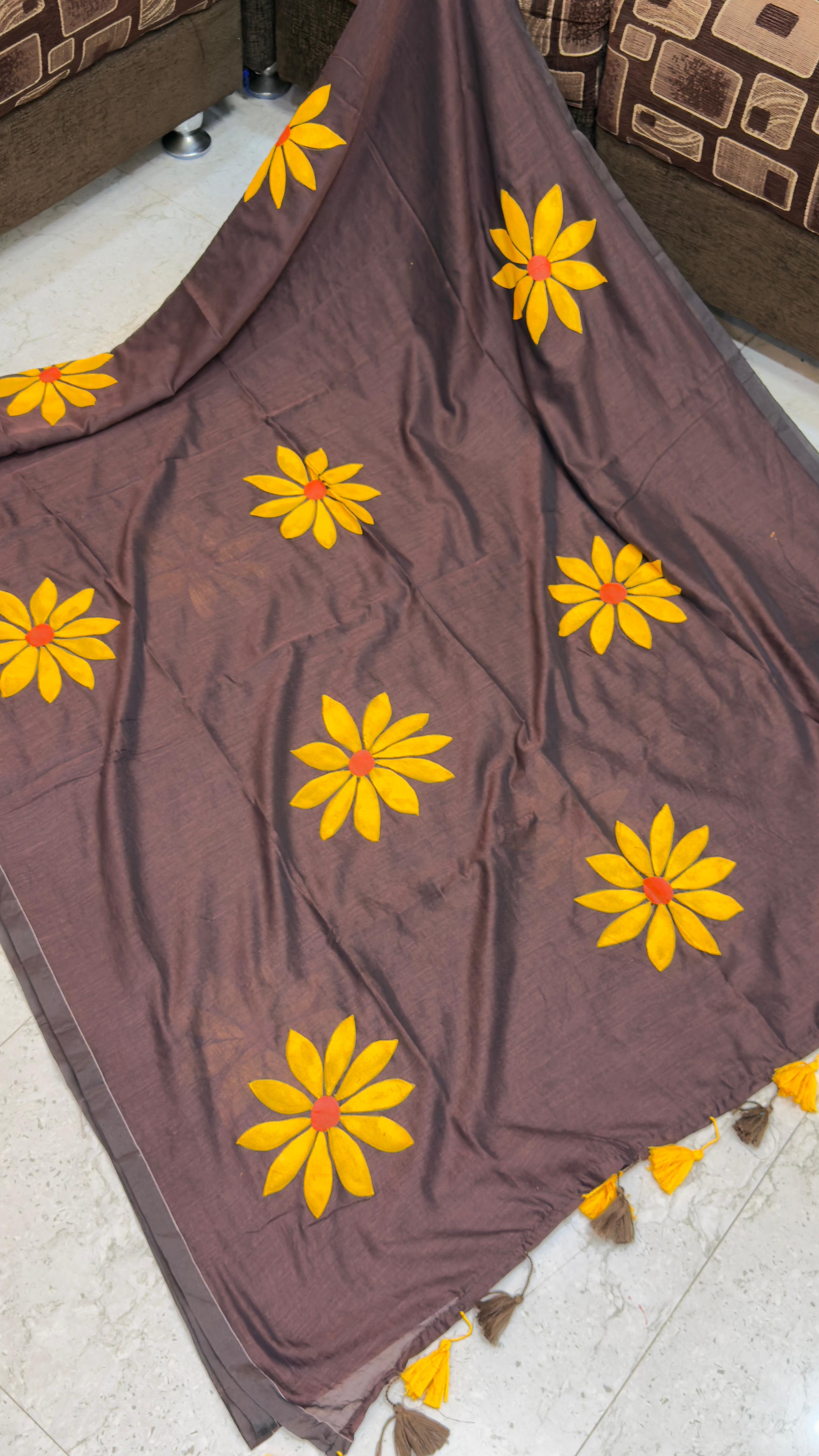 Mull Cotton Saree