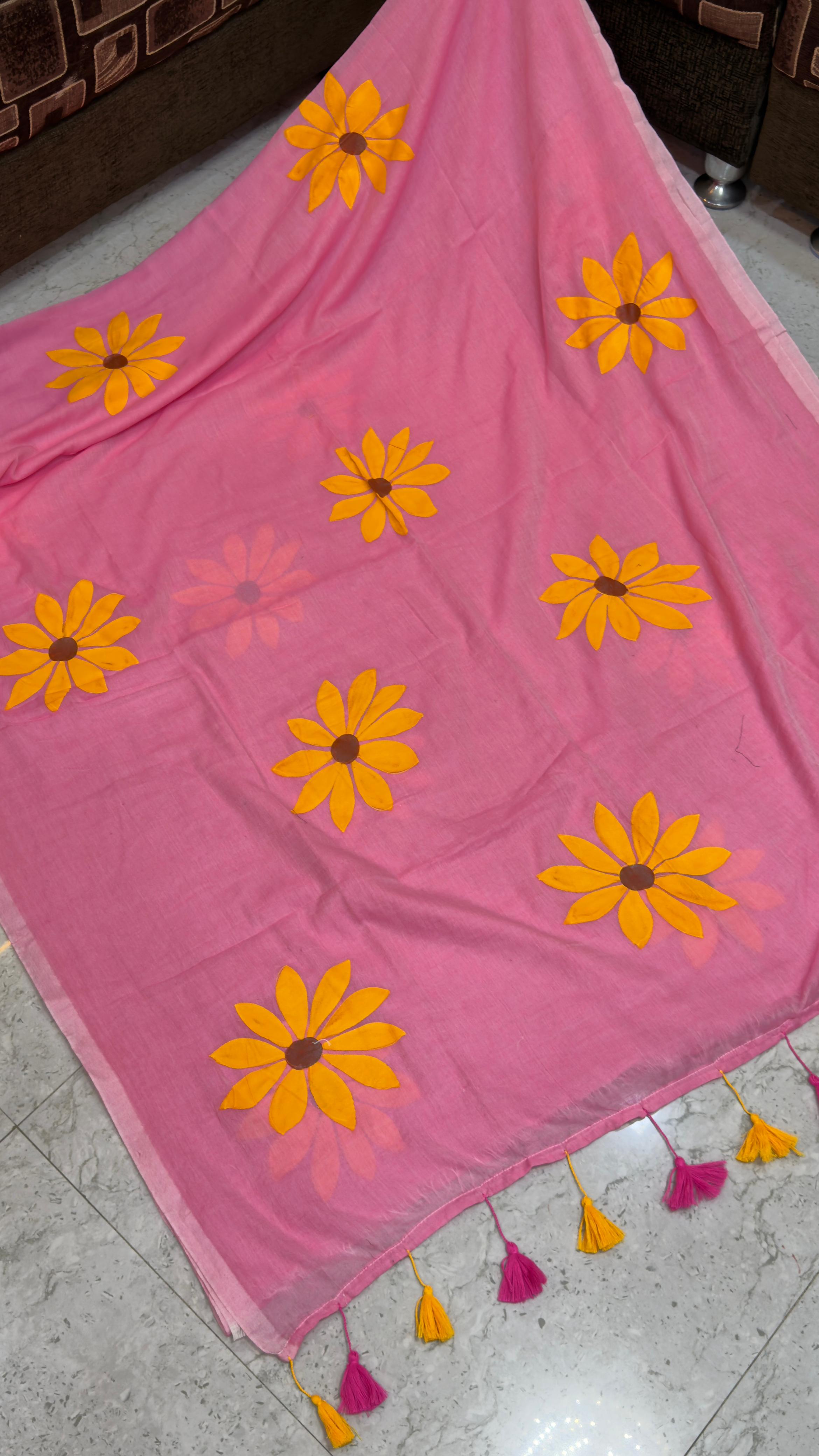 Mull Cotton Saree
