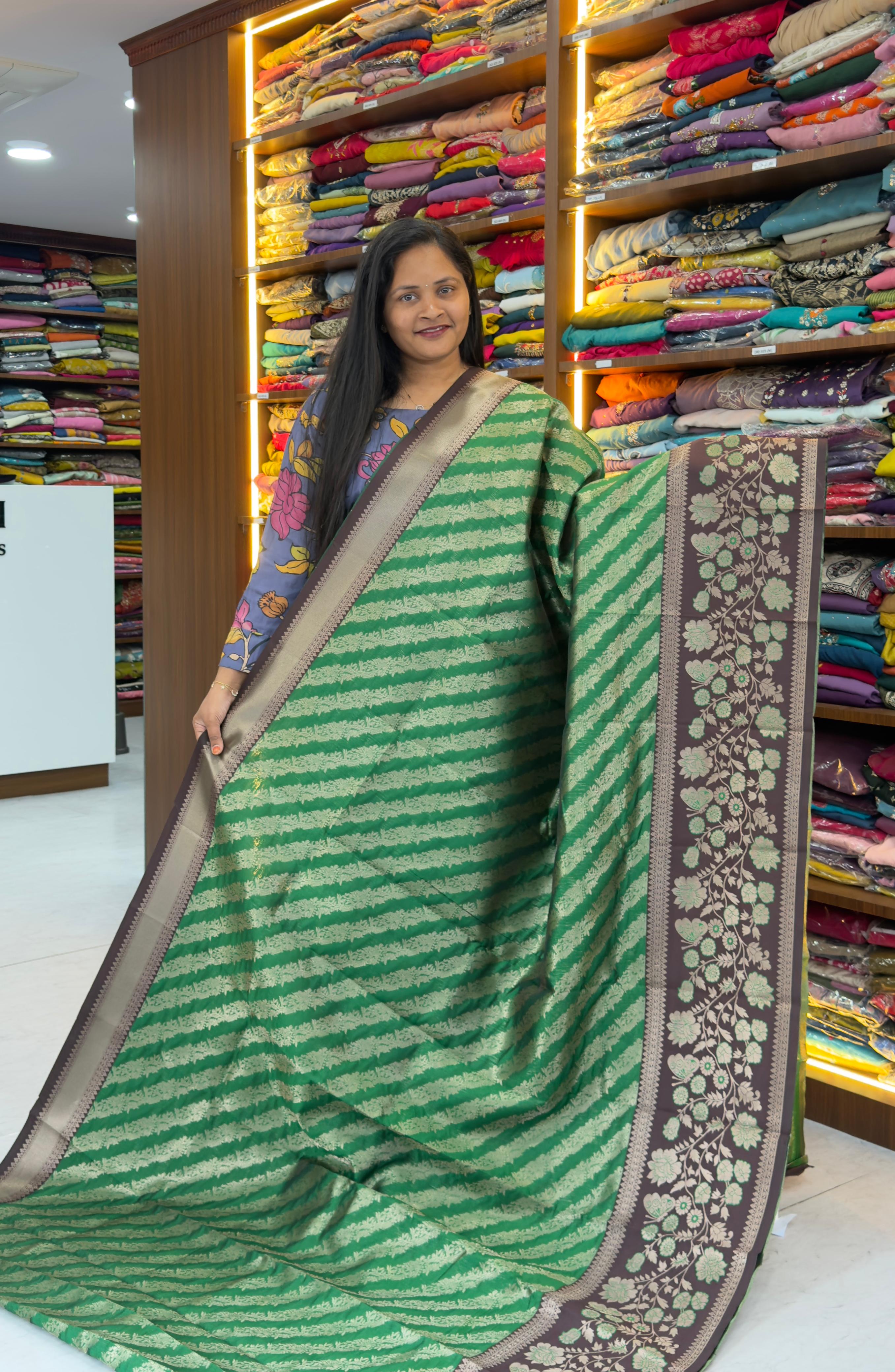 Light weight Meena patttu saree
