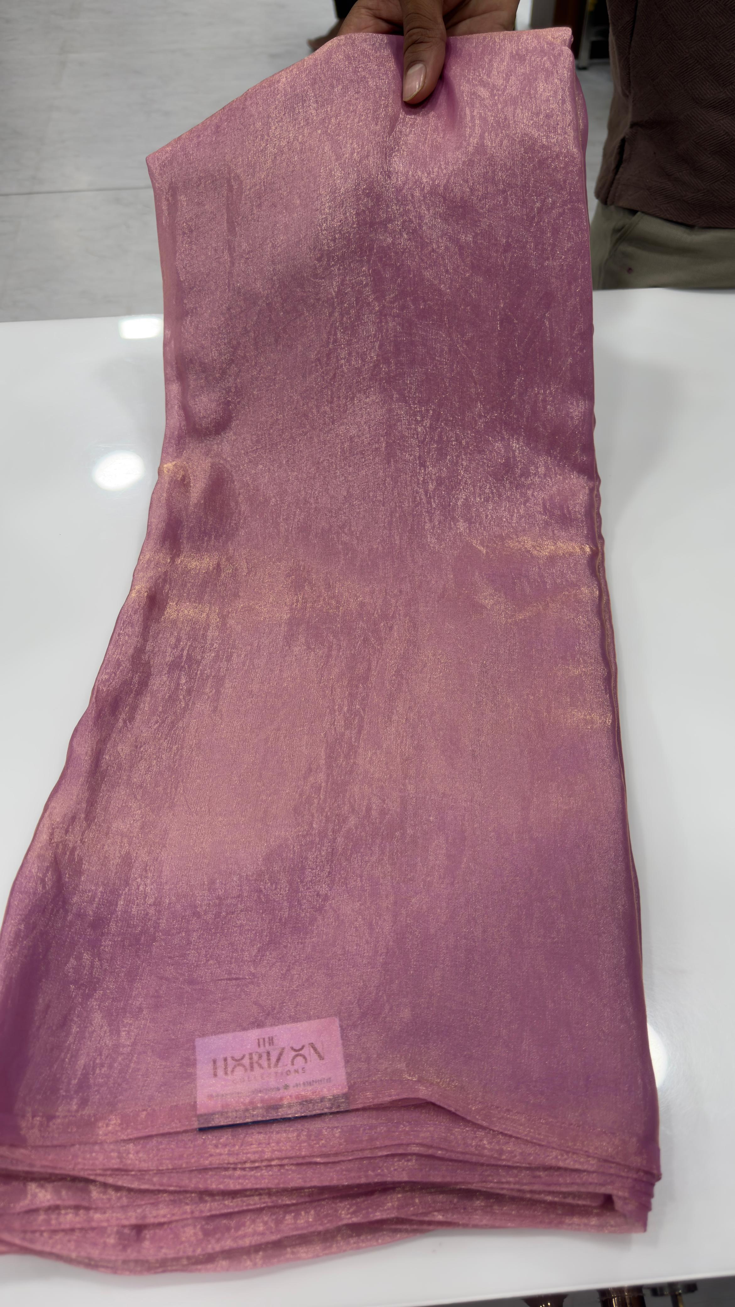 Space Silk plain Sarees