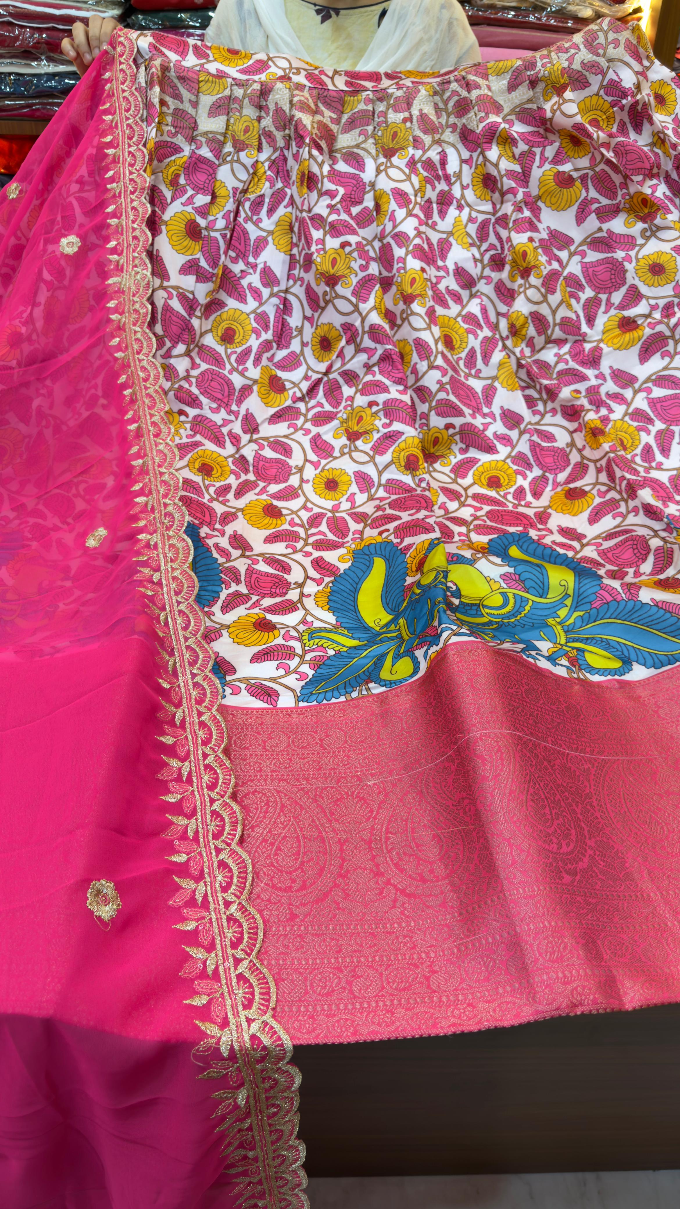 Kalamkari lehengas