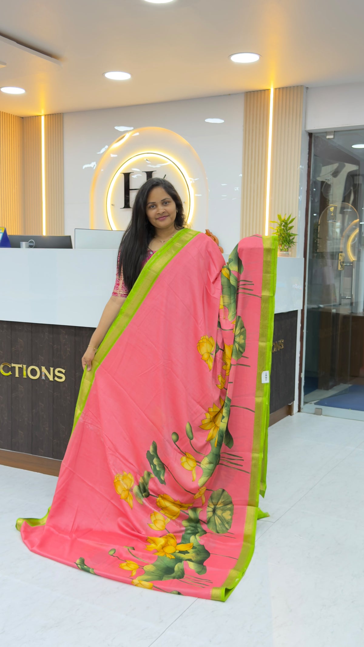 Soft silk mangalgiri saree