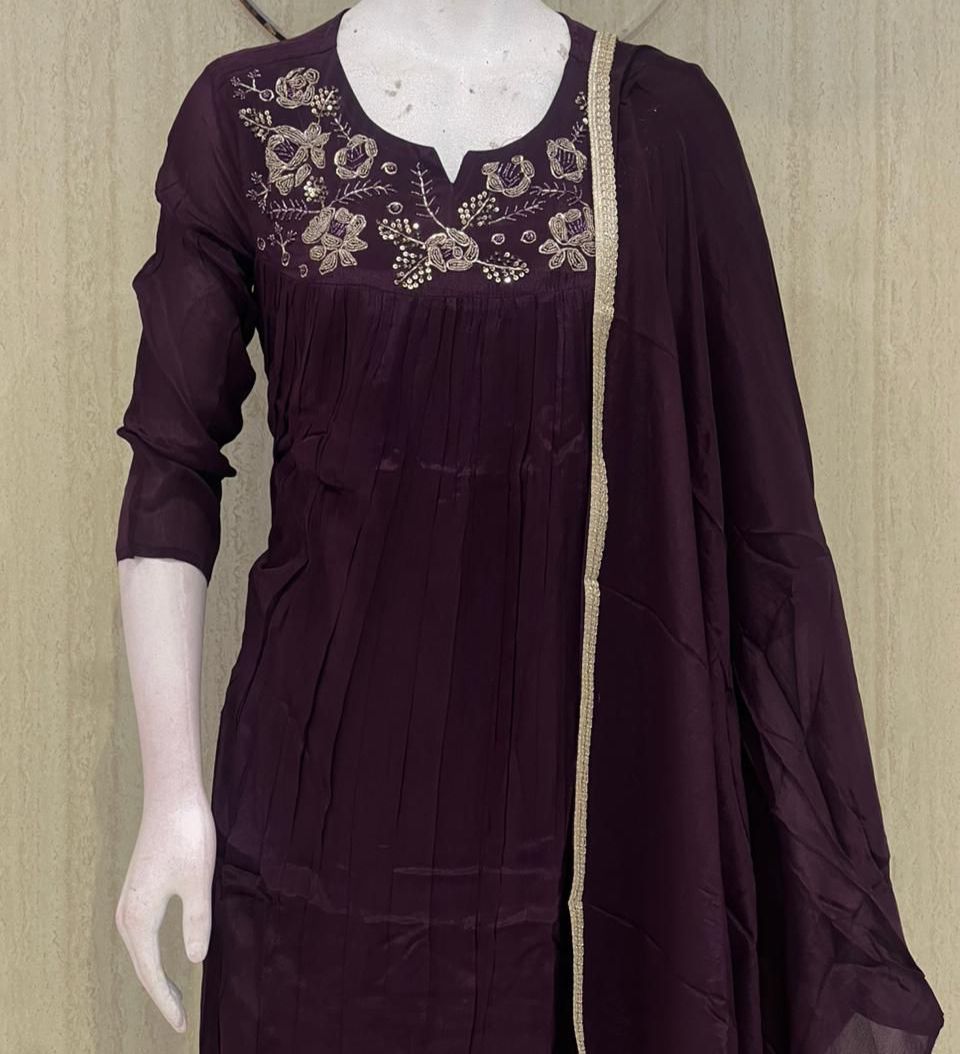 Premium Chinon Party wear dress