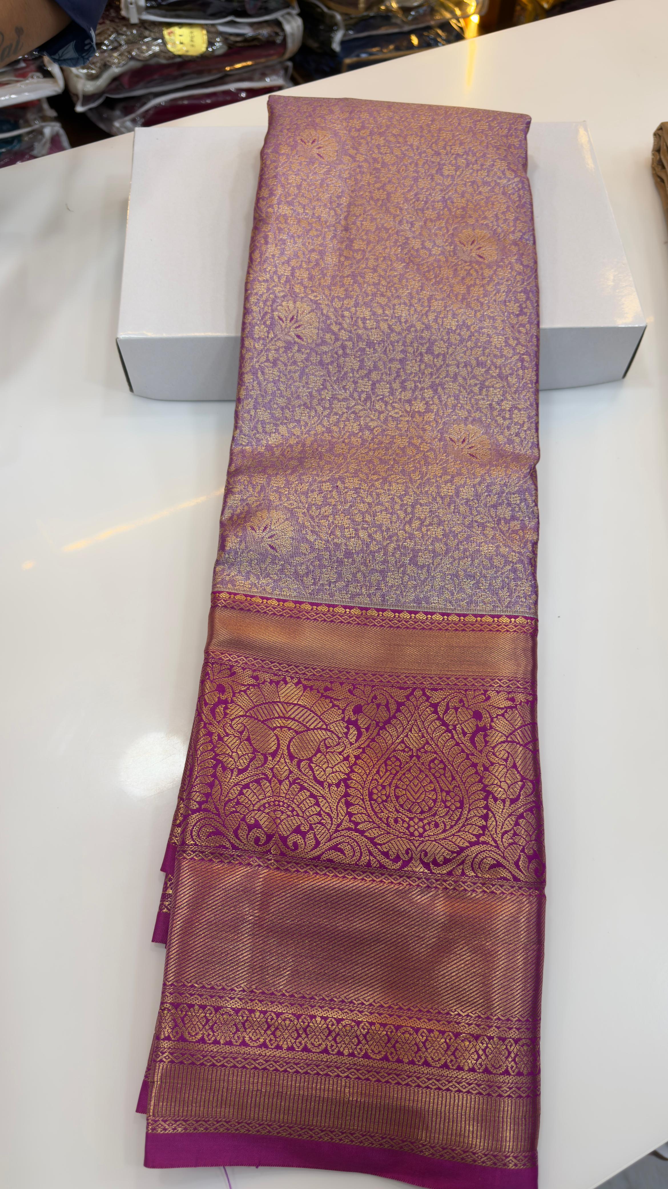 Semi Kanchi pattu sarees