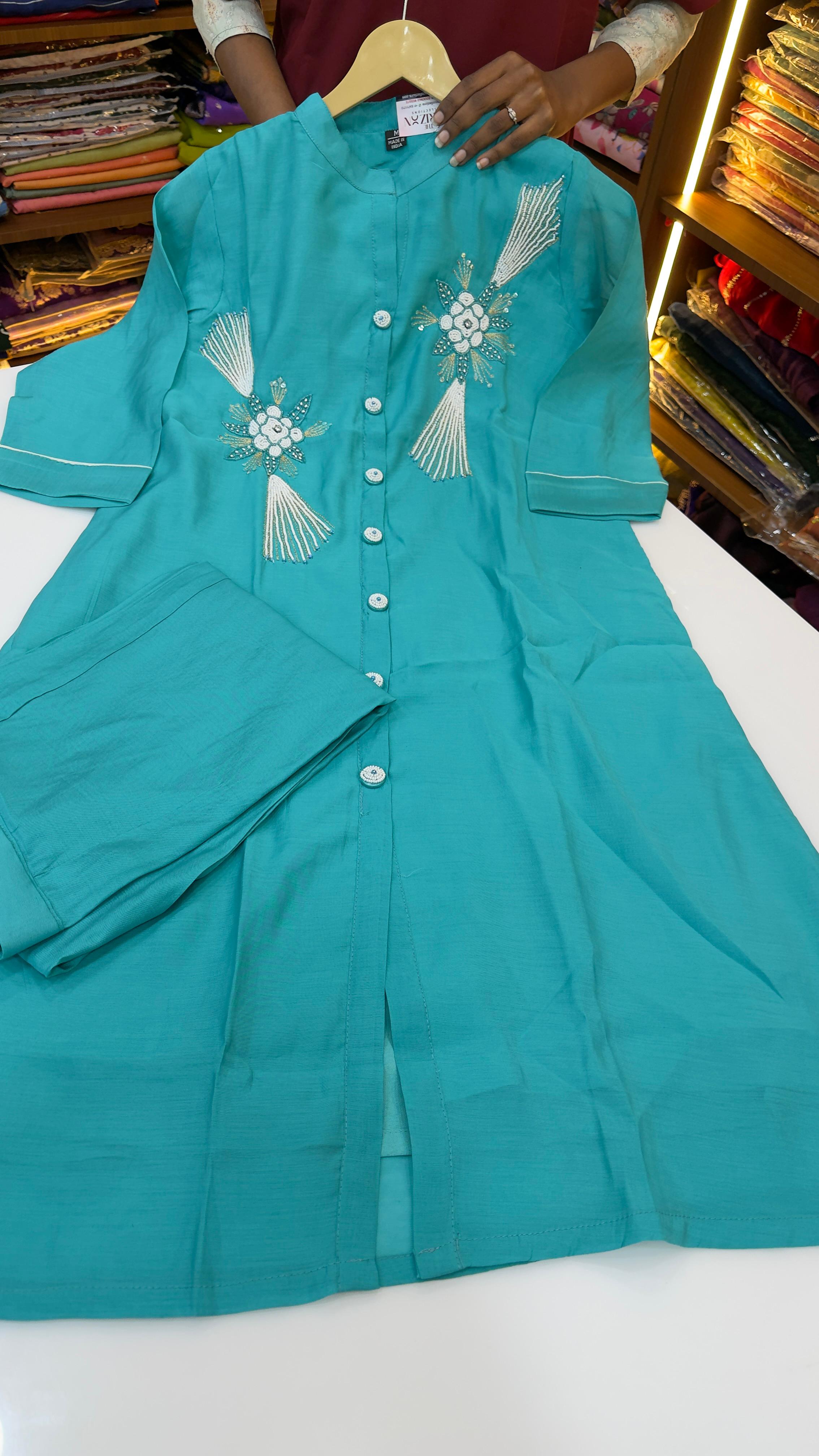 Mul Chanderi Co Ord Sets