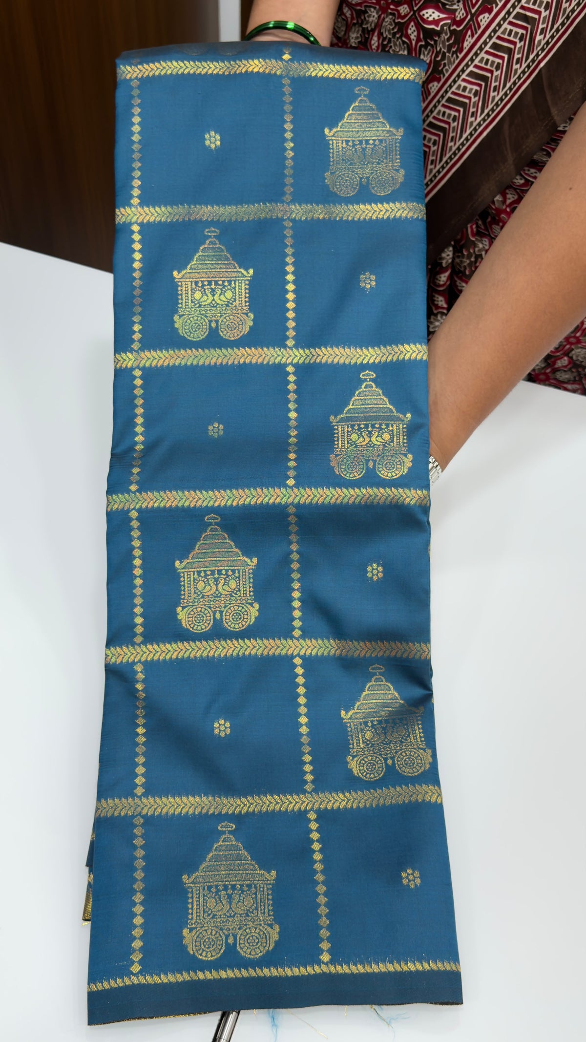 Kanjivaram inspired Soft silk sarees