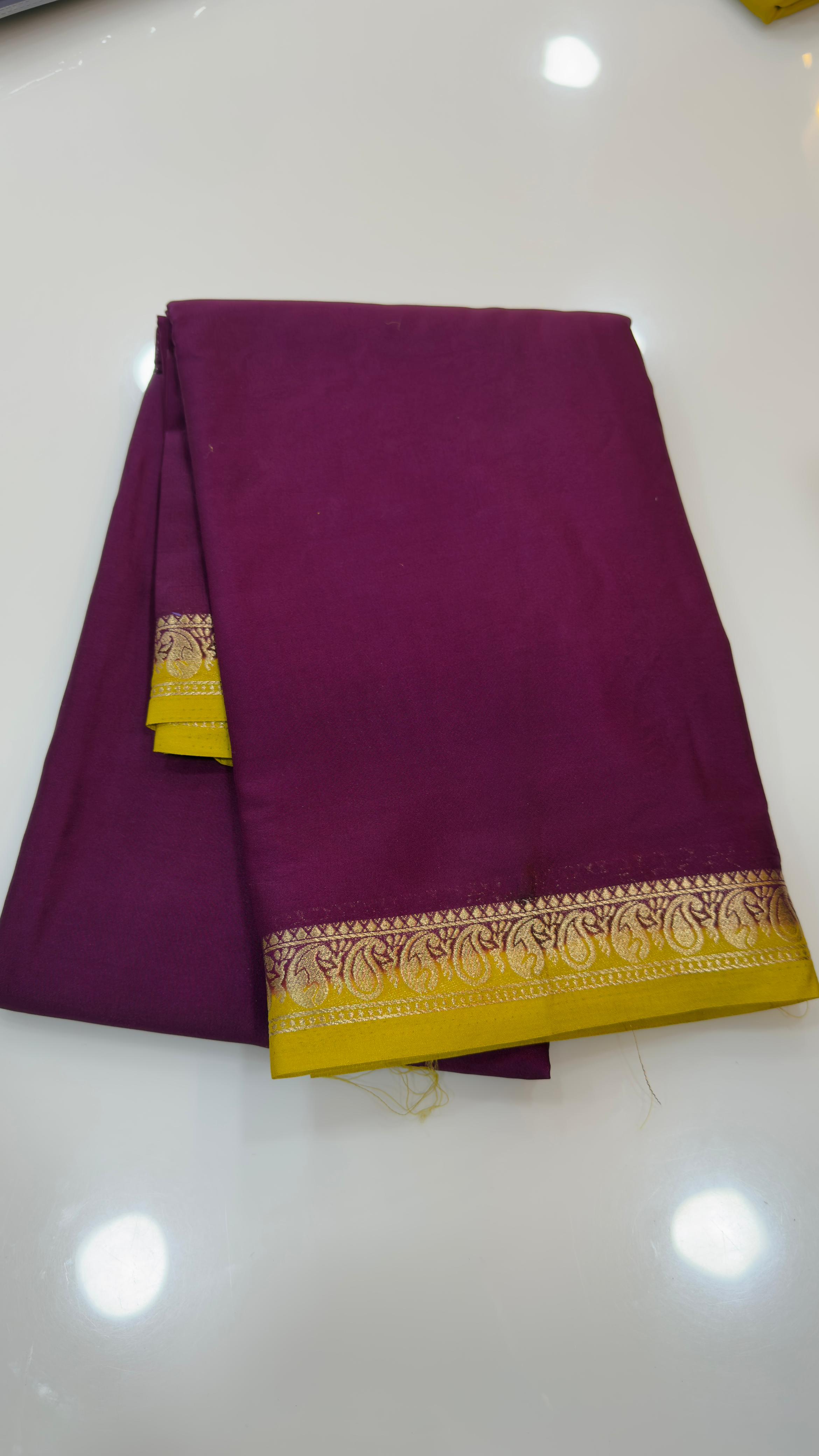 Semi Mysore Silk