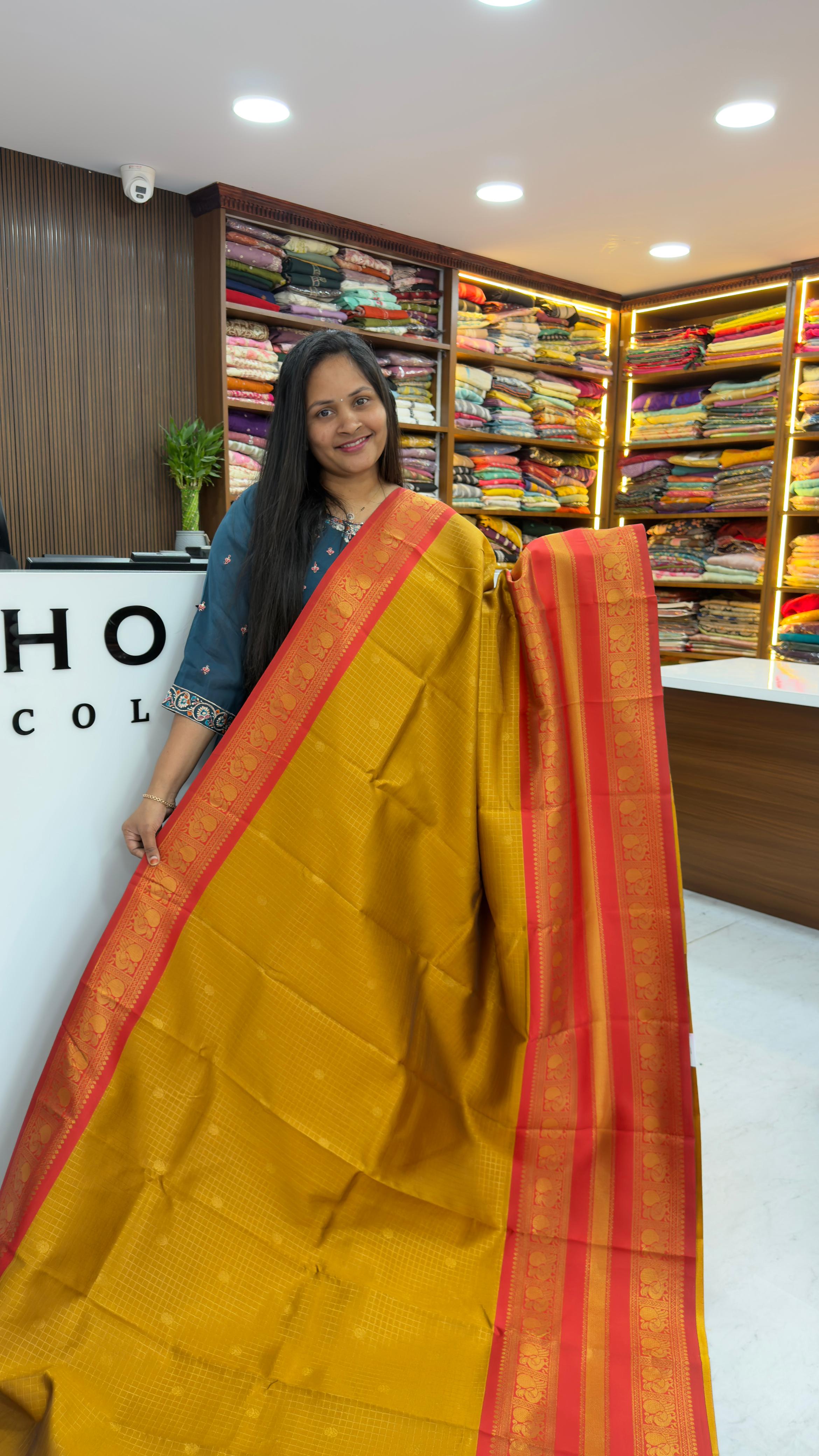 Semi Vintage Pattu Sarees